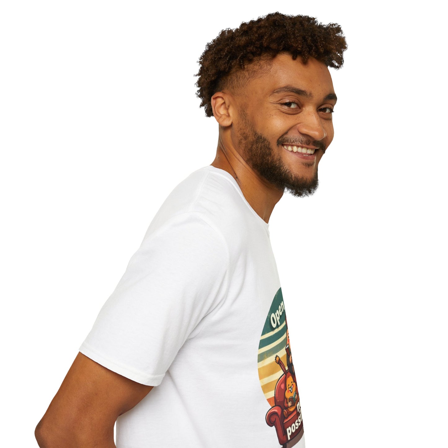 Motivational T-Shirt - Open Up to New Possibilities