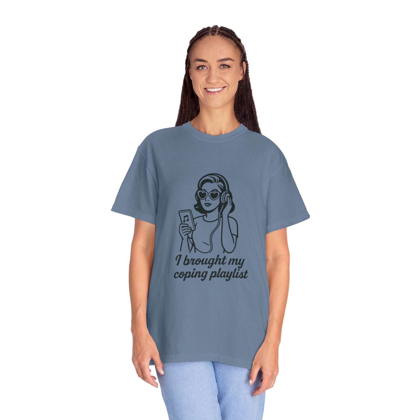 Chill Vibes T-Shirt, I Brought My Coping Playlist Unisex Tee