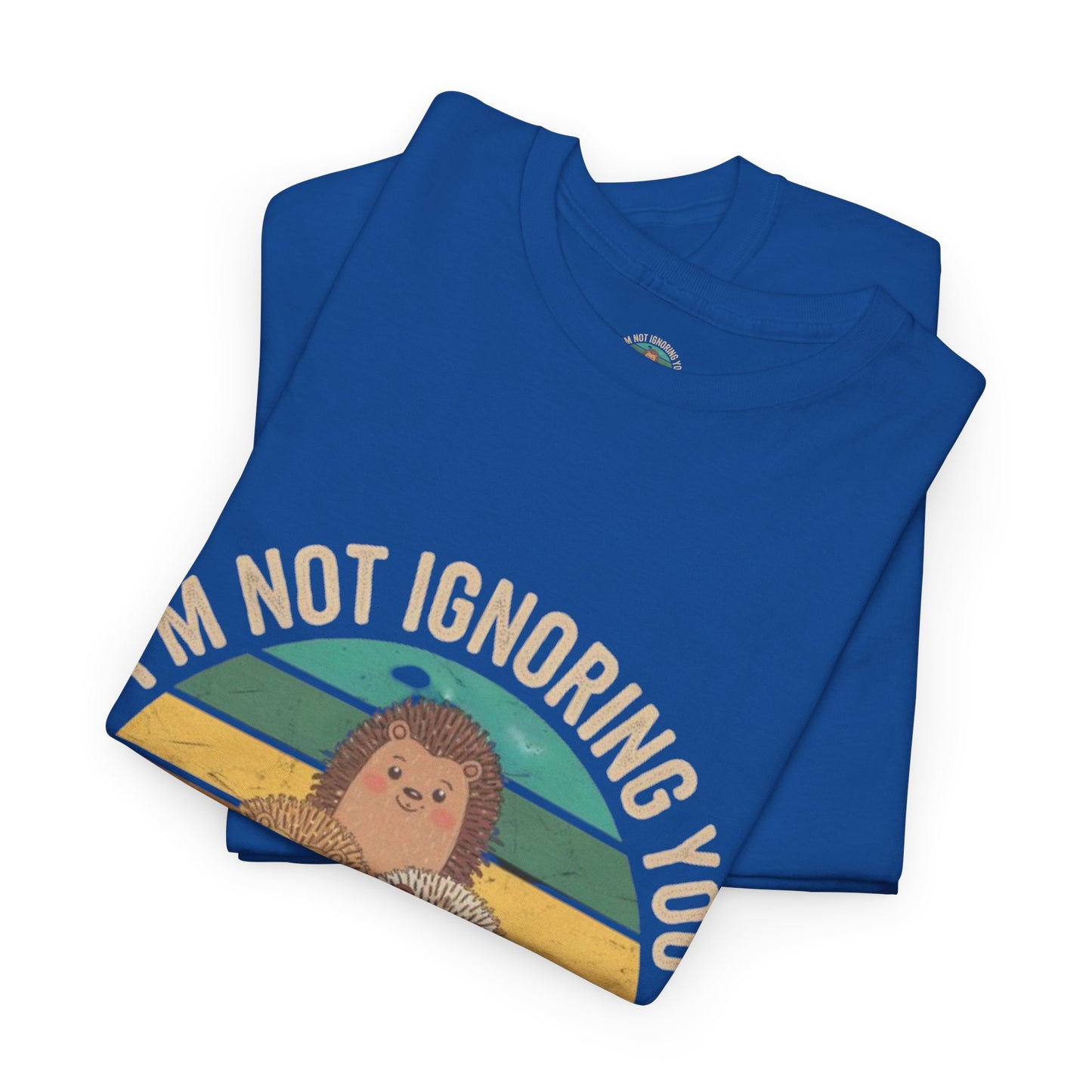 Funny Psychology Unisex Tee - 'I'm Not Ignoring You, I'm Processing'