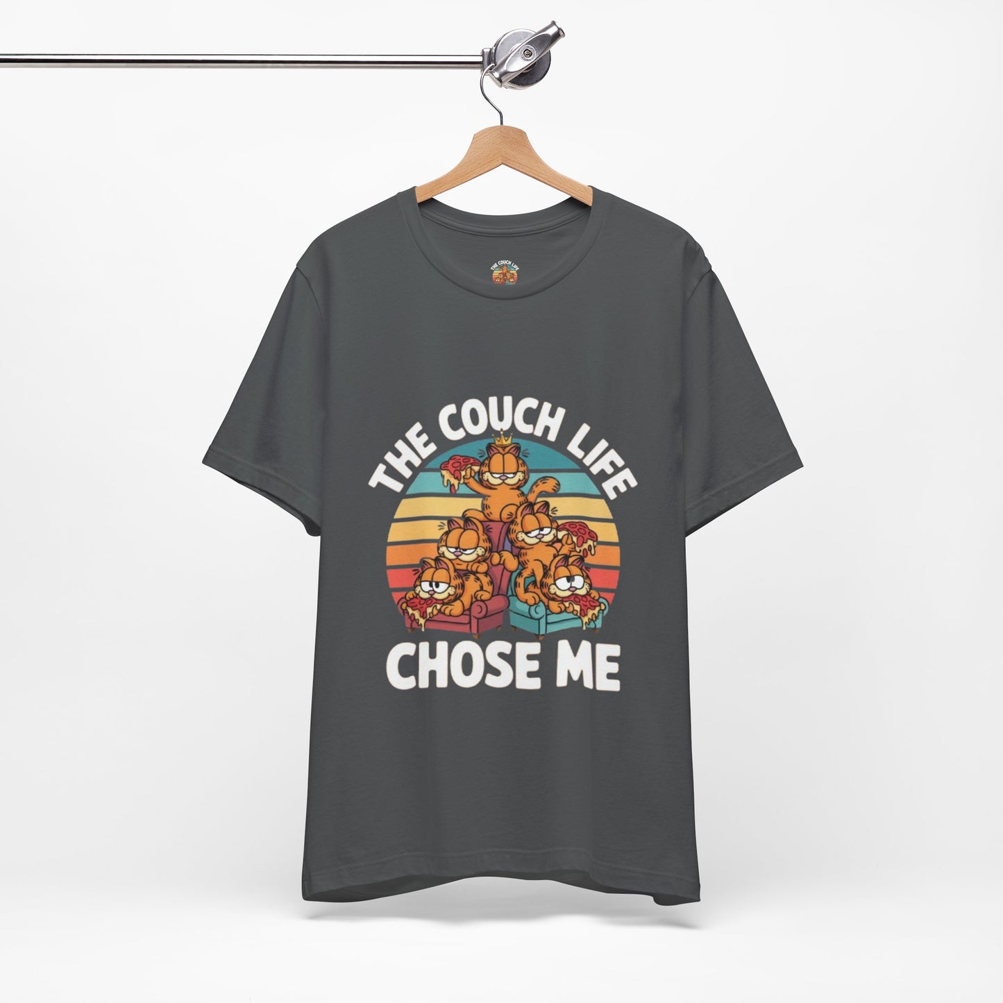 Vintage Unisex Tee - The Couch Life Chose Me