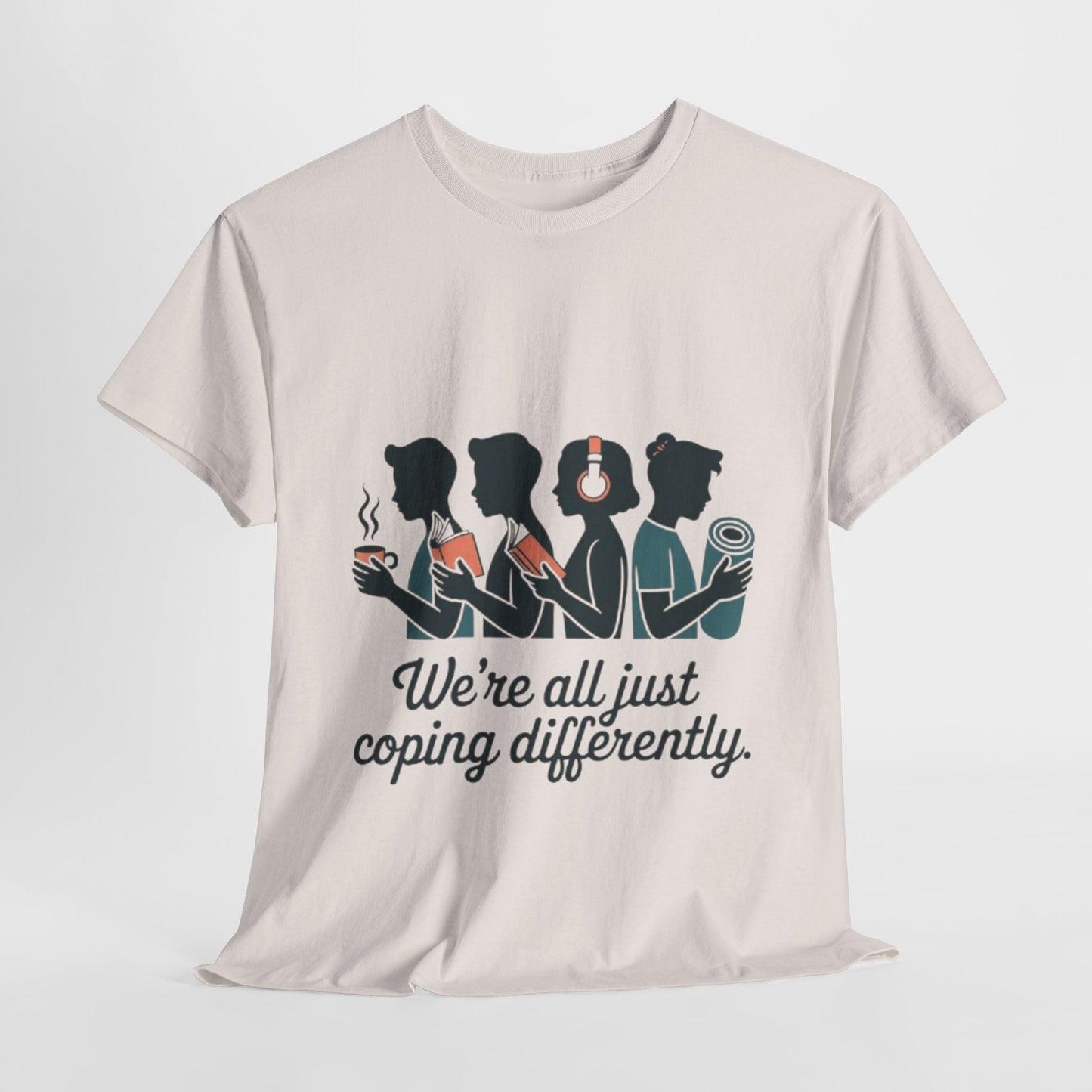 Coping Together Unisex Tee - Mental Health Awareness Apparel