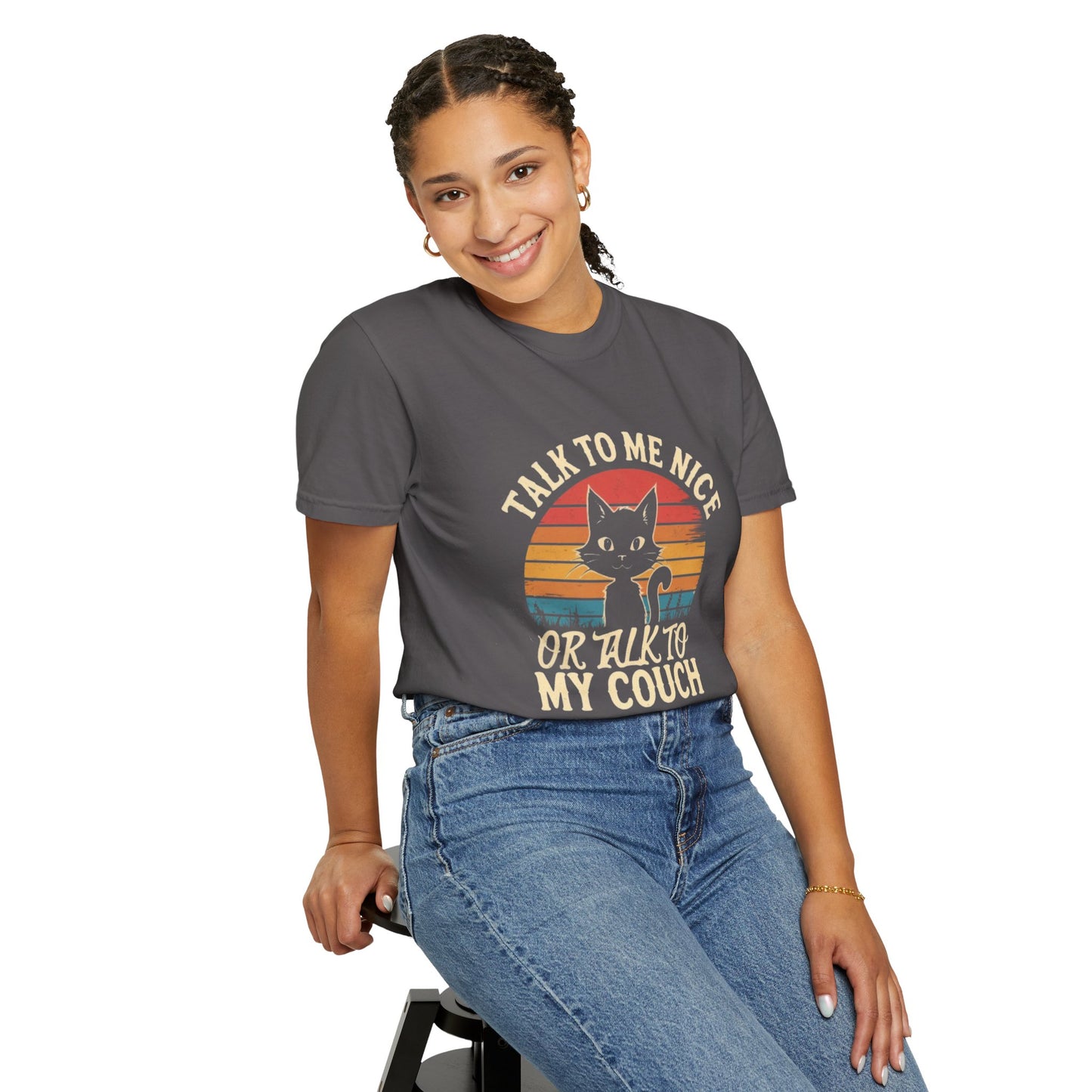 T-Shirt -Retro Cat Counsellor