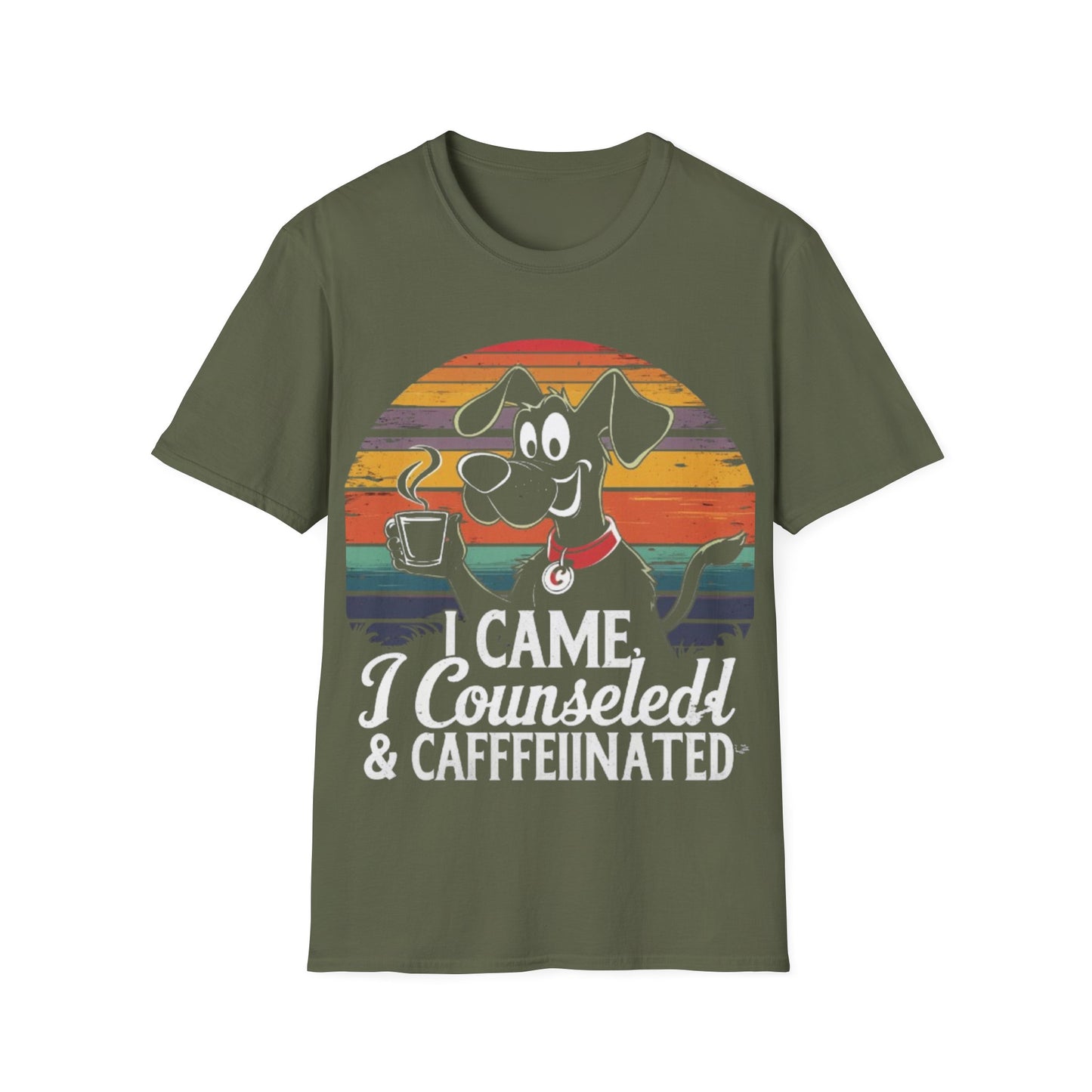 Fun Counselor T-Shirt -I Came I Counseled