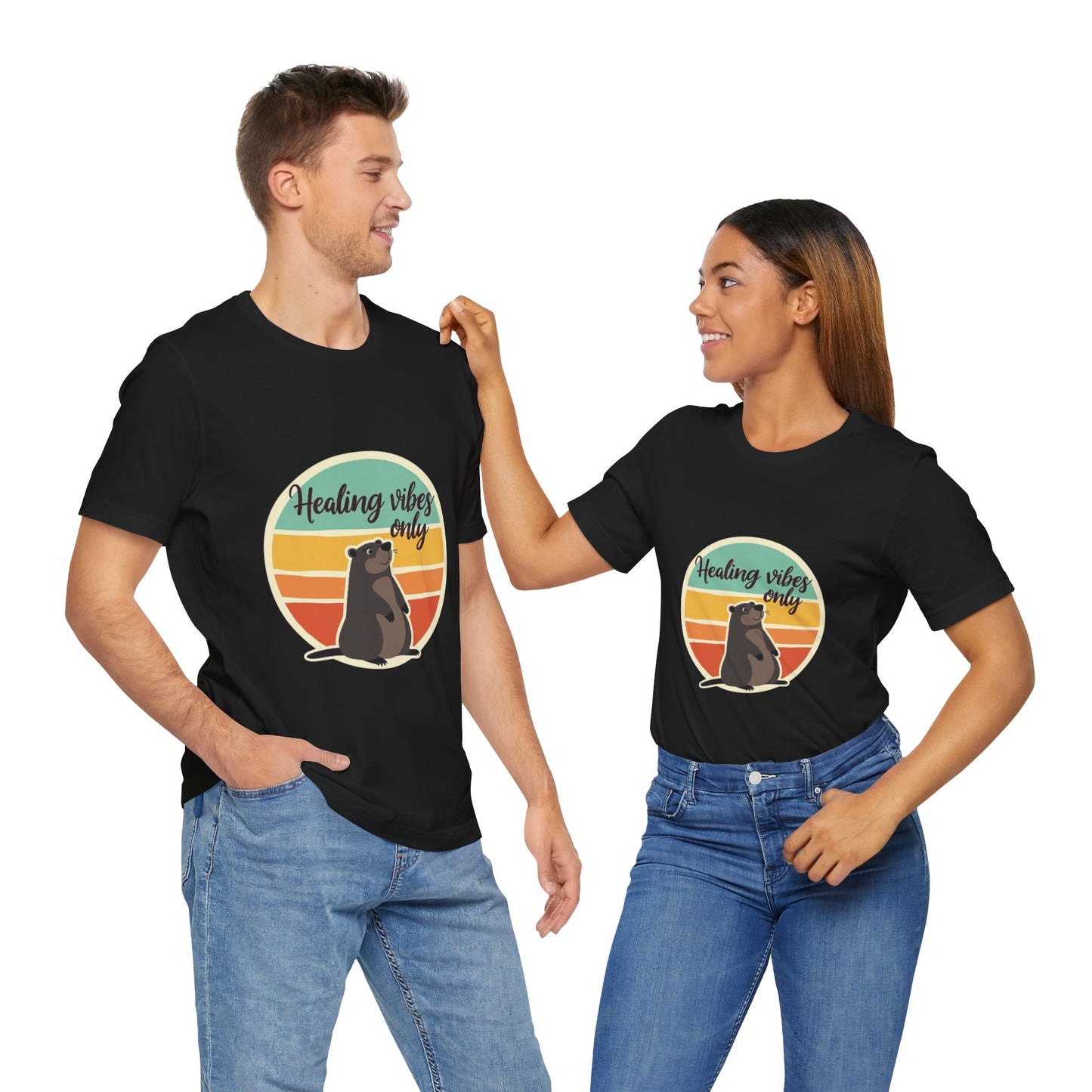 Unisex Tee - Healing Vibes Only