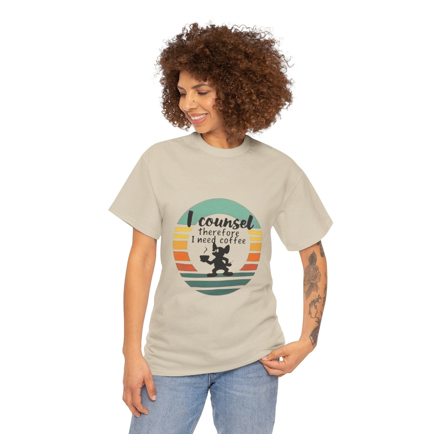 Unisex Heavy Cotton-Counselor Tee