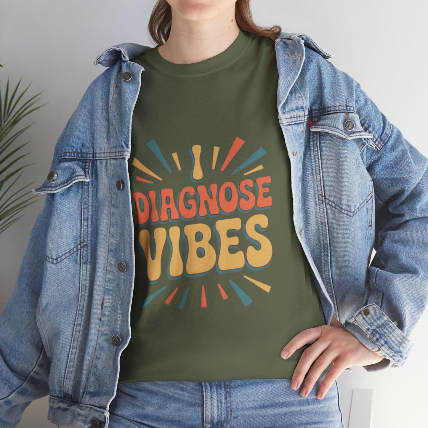 Unisex Diagnose Vibes Tee, Casual T-Shirt