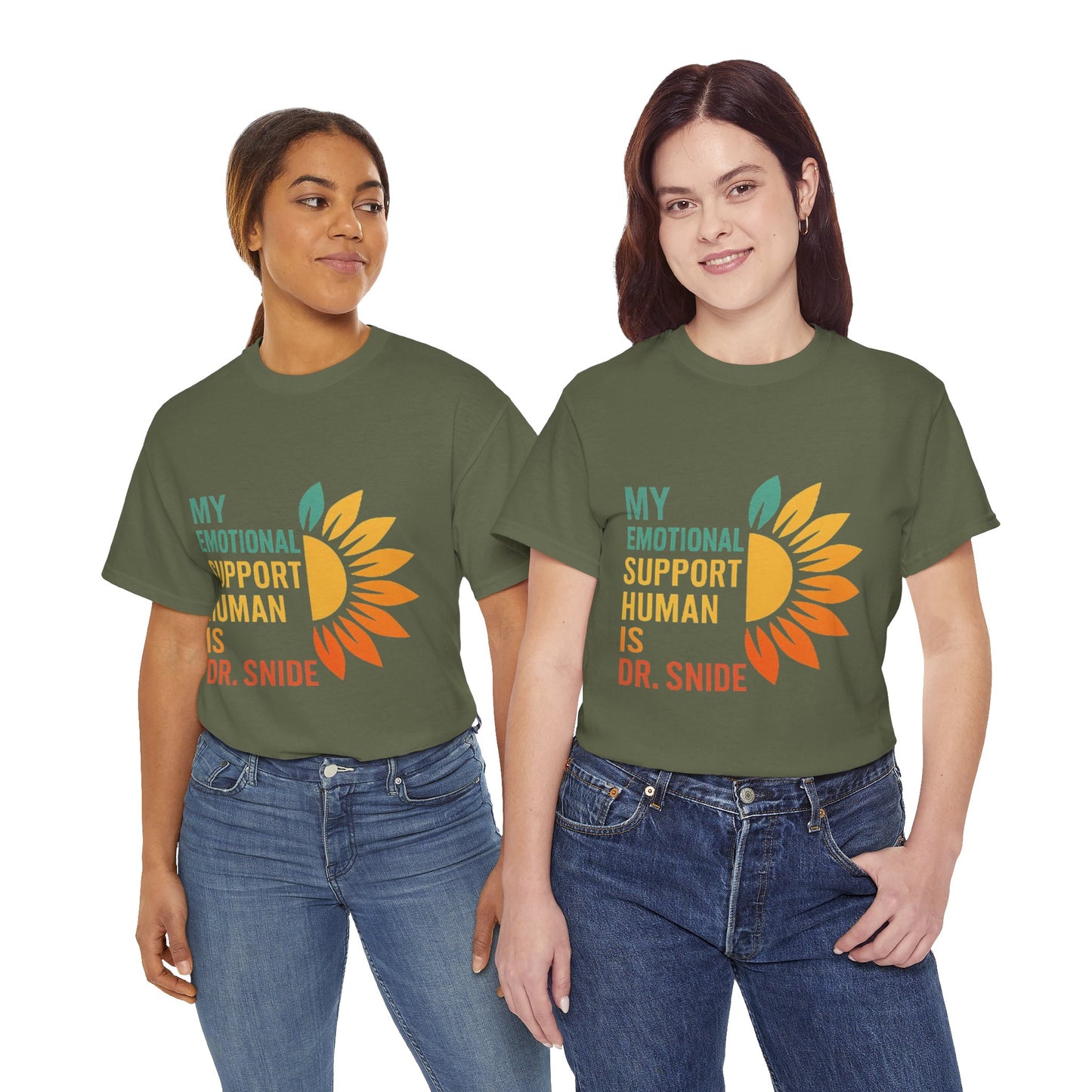 Emotional Support Unisex Tee | Heavy Cotton T-Shirt