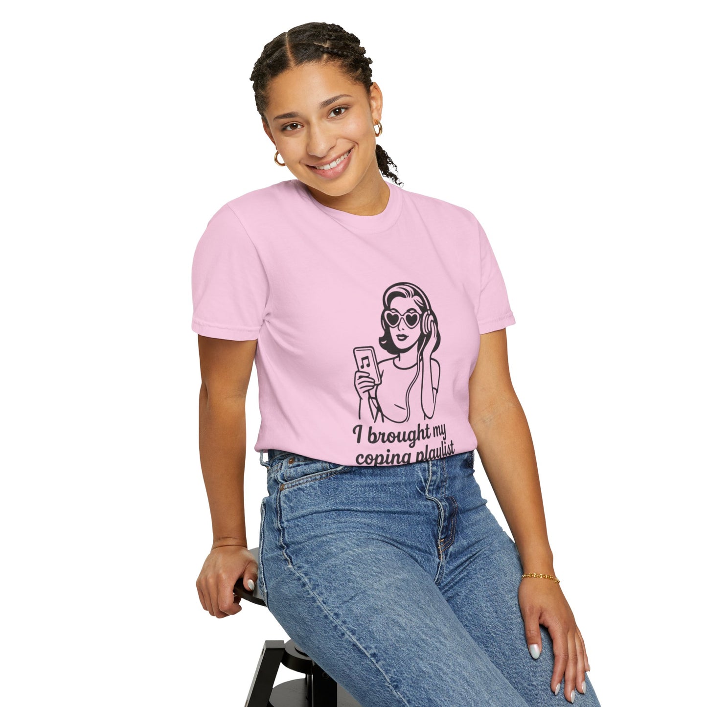 Chill Vibes T-Shirt, I Brought My Coping Playlist Unisex Tee
