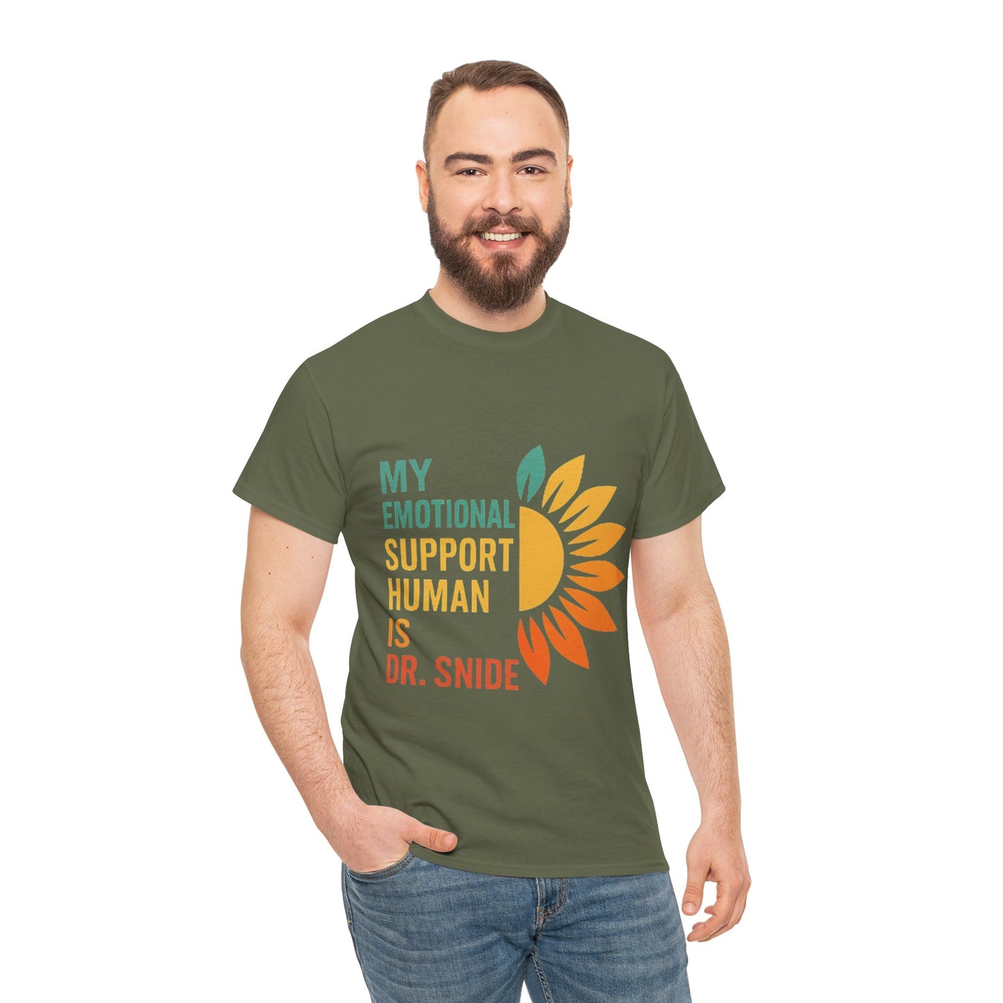 Emotional Support Unisex Tee | Heavy Cotton T-Shirt