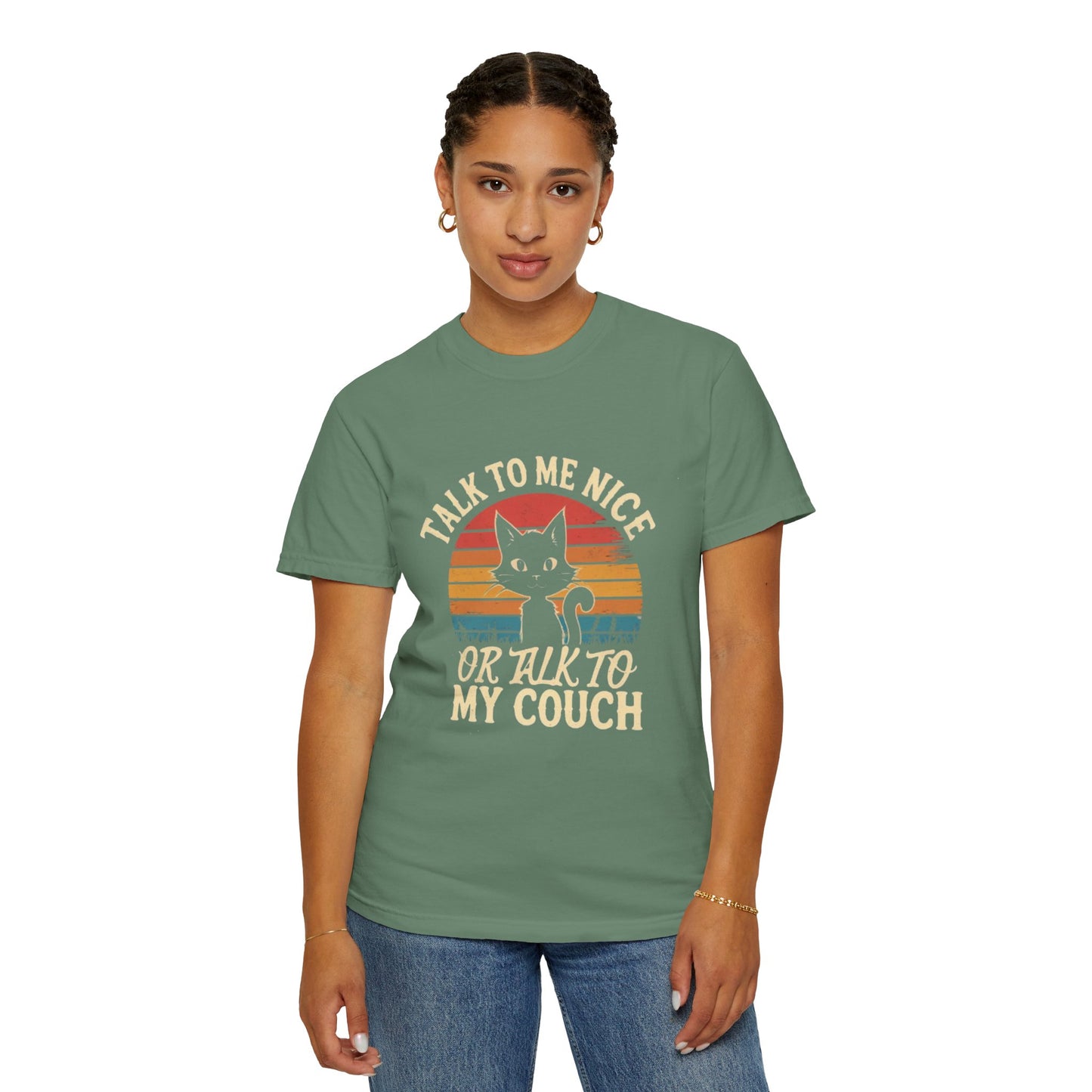 T-Shirt -Retro Cat Counsellor