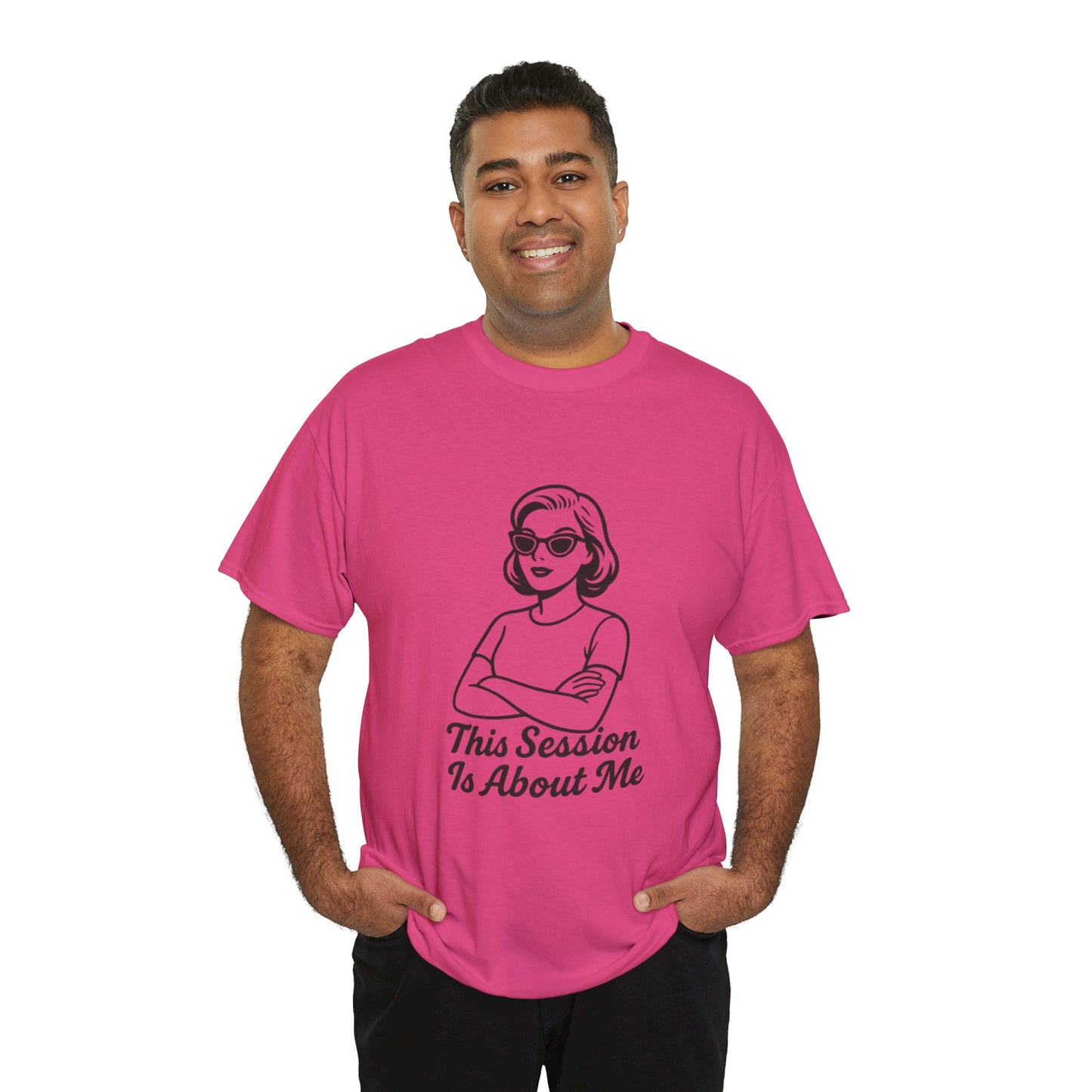 Empowered Statement Tee - This Session Is About Me