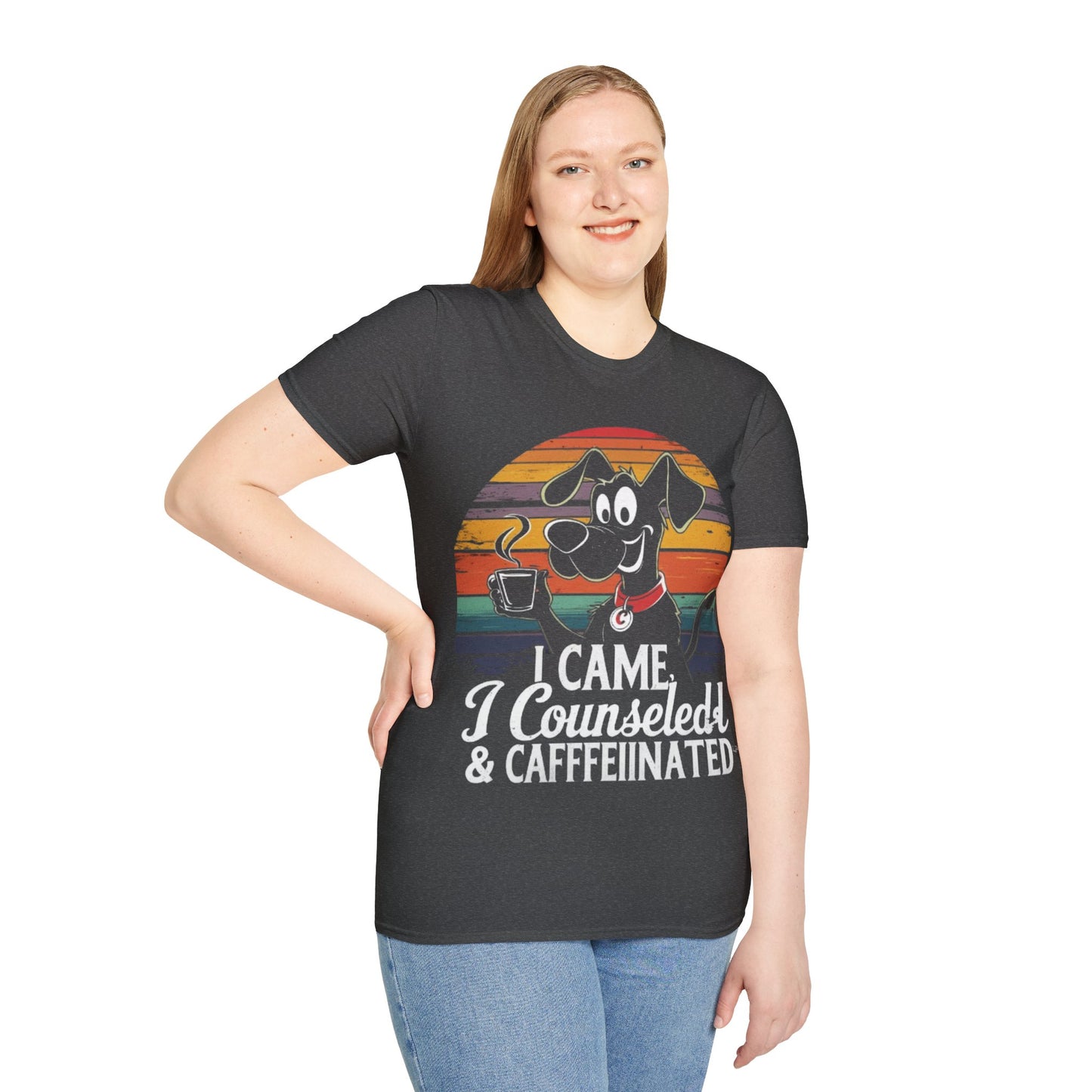 Fun Counselor T-Shirt -I Came I Counseled