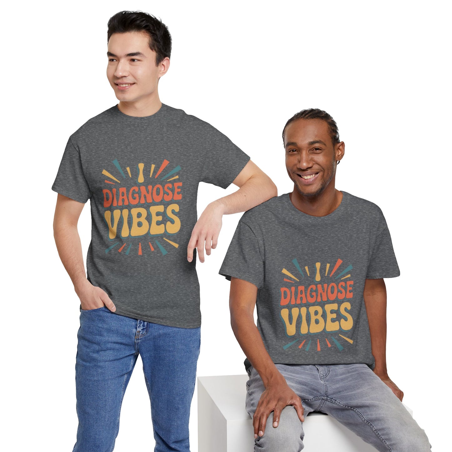 Unisex Diagnose Vibes Tee, Casual T-Shirt