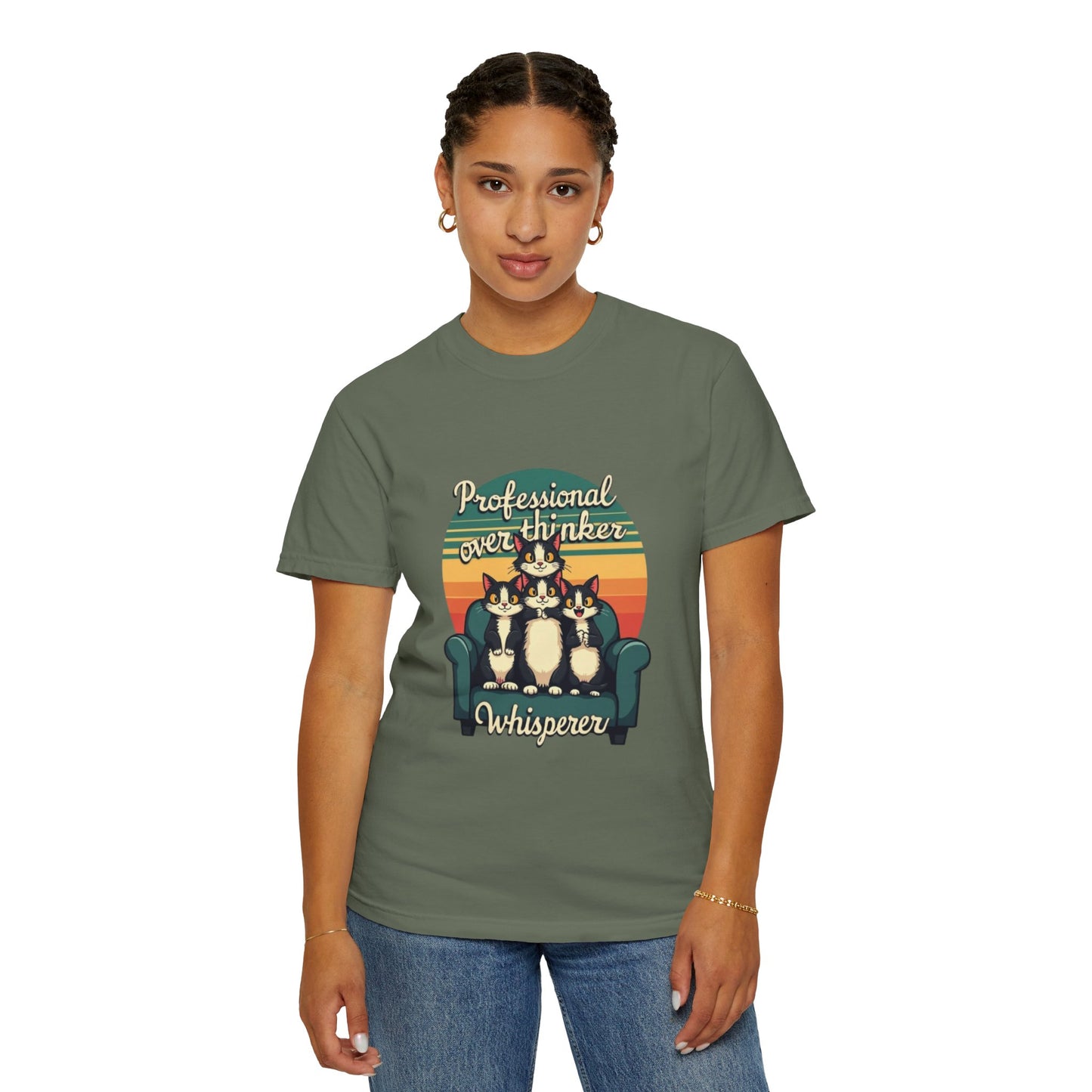 Unisex Garment-Dyed Tee -Professional Overthinker