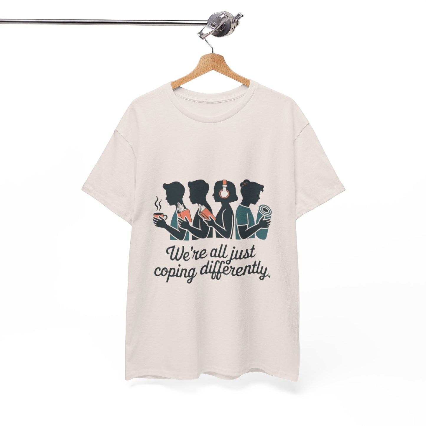 Coping Together Unisex Tee - Mental Health Awareness Apparel