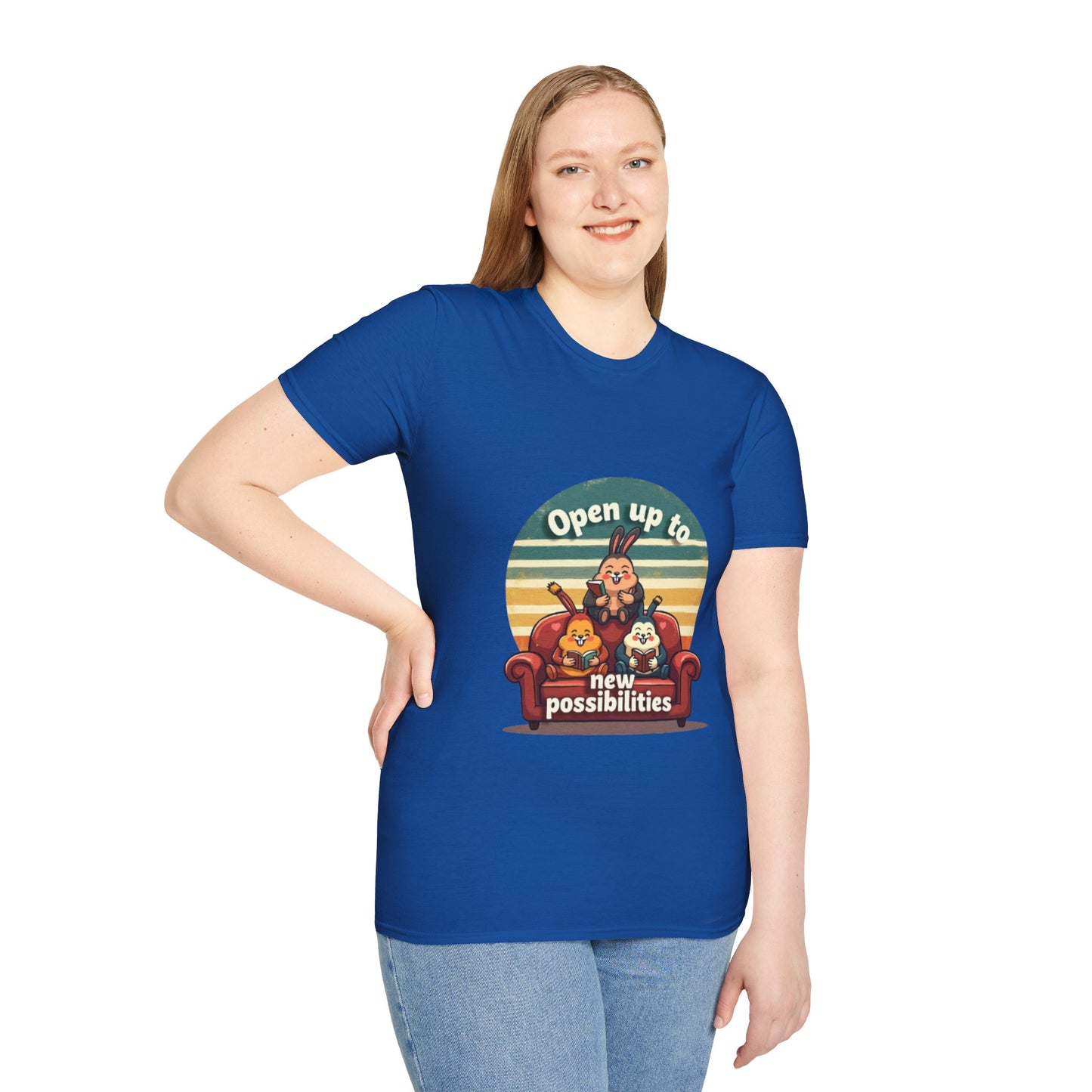 Motivational T-Shirt - Open Up to New Possibilities