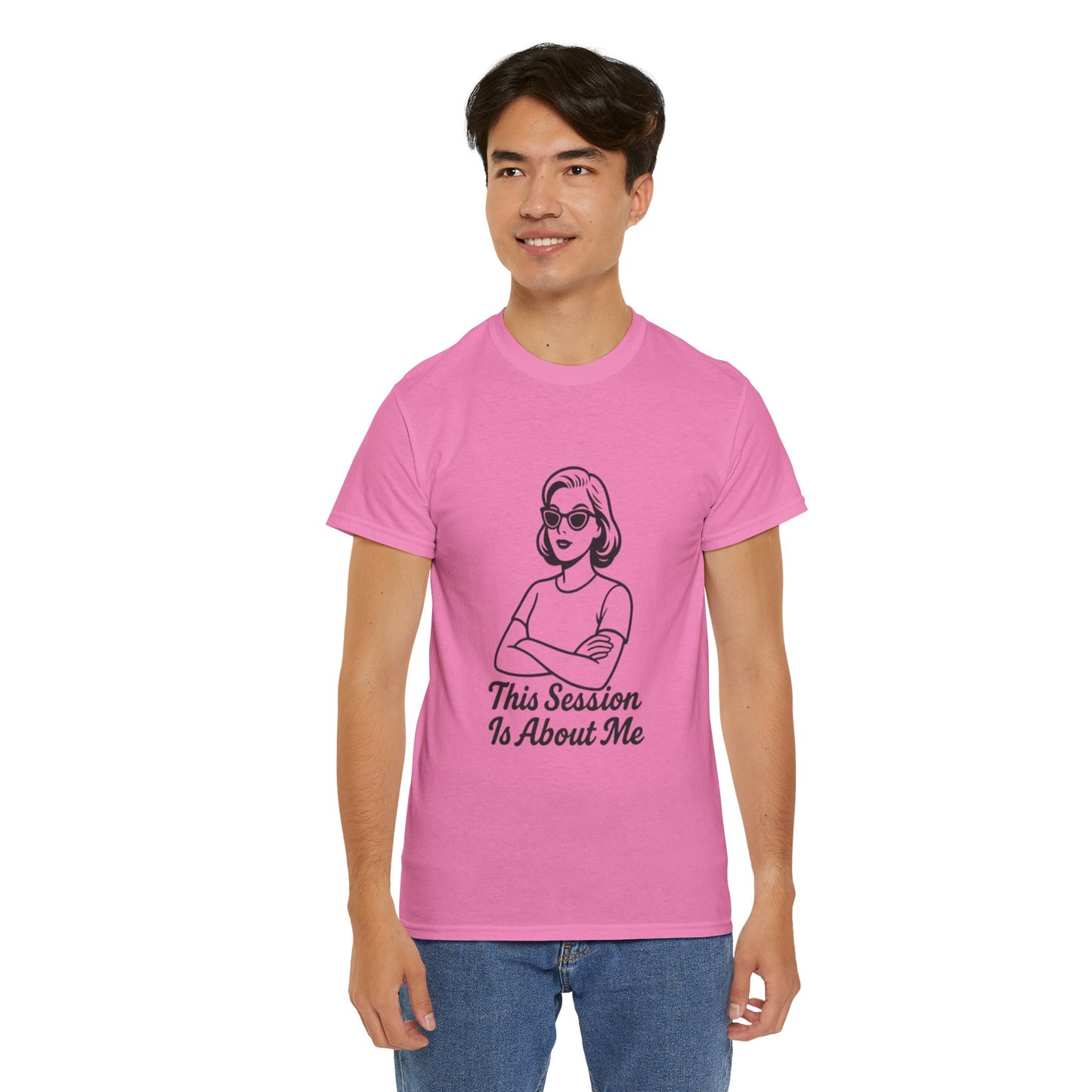 Empowered Statement Tee - This Session Is About Me