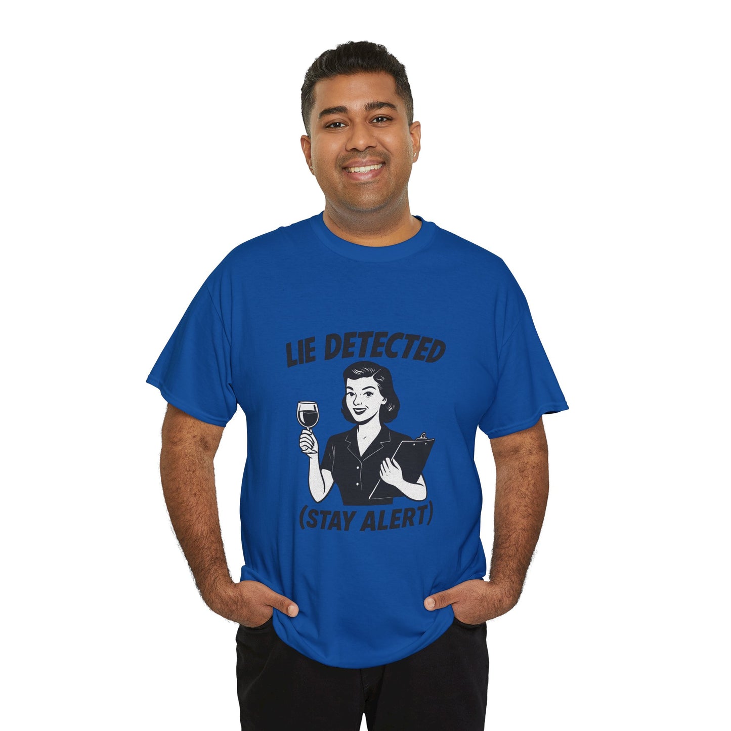 Funny Lie Detected Unisex Tee