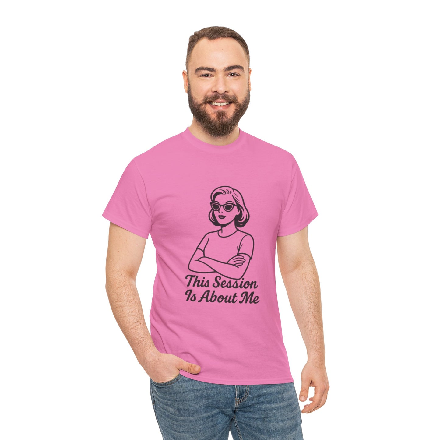 Empowered Statement Tee - This Session Is About Me