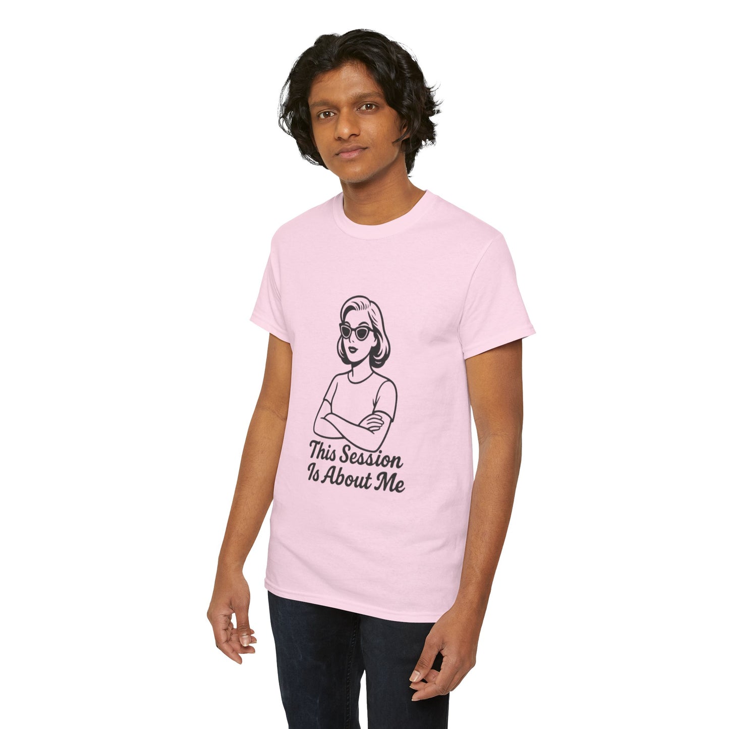 Empowered Statement Tee - This Session Is About Me