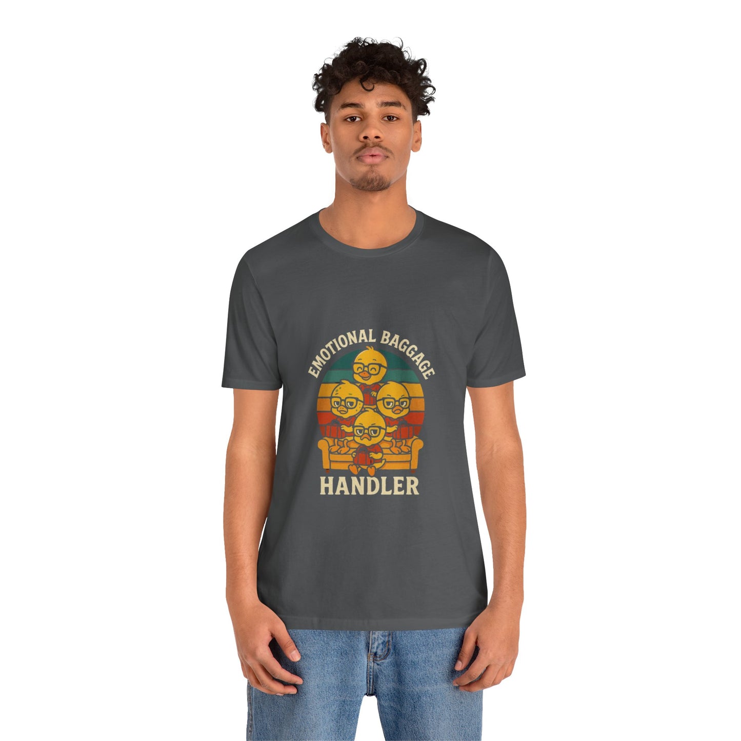 Unisex Jersey Short Sleeve T-Shirt - Emotional Baggage Handler