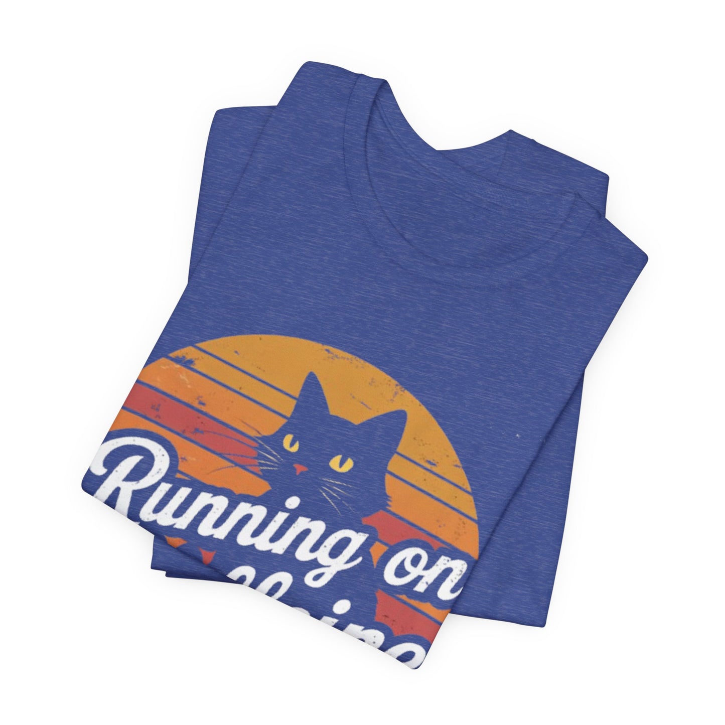 Unisex Tee -Running on Caffeine and Breakthroughs