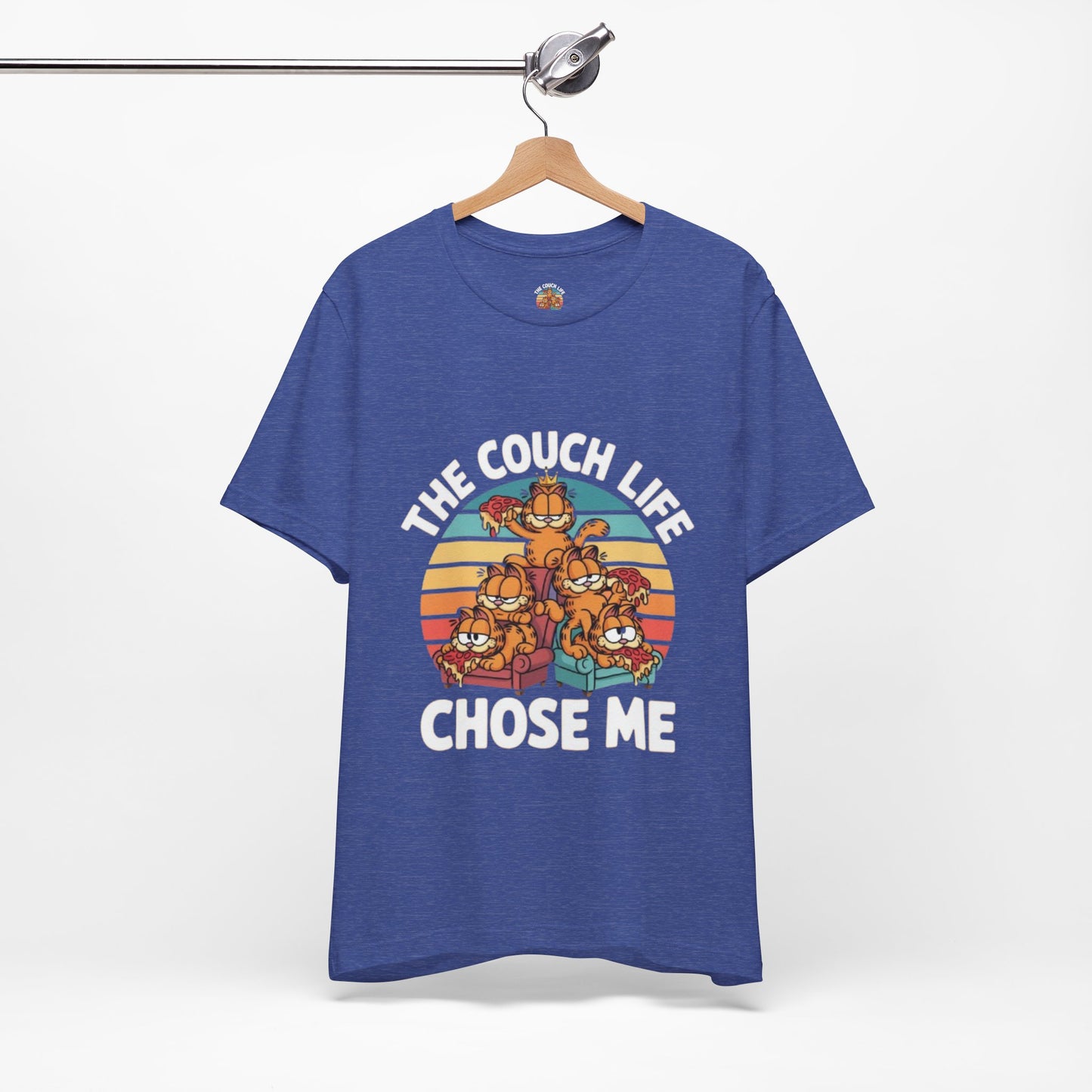 Vintage Unisex Tee - The Couch Life Chose Me