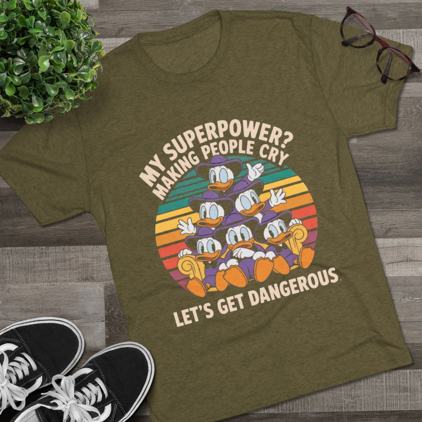 Superpower Tee - Let's Get Dangerous