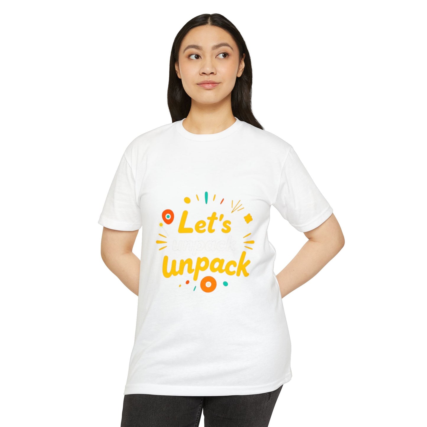 Graphic Tee Unisex T-Shirt - Let's Unpack Design