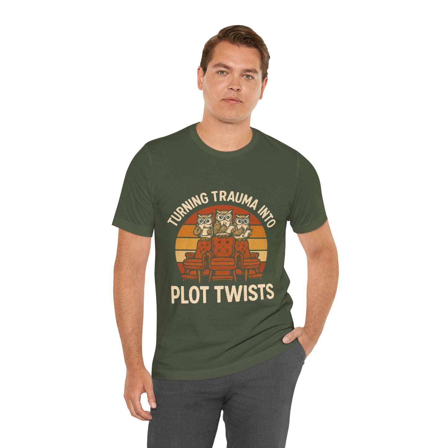 Turning Trauma into Plot Twists Tee, Unisex T-Shirt