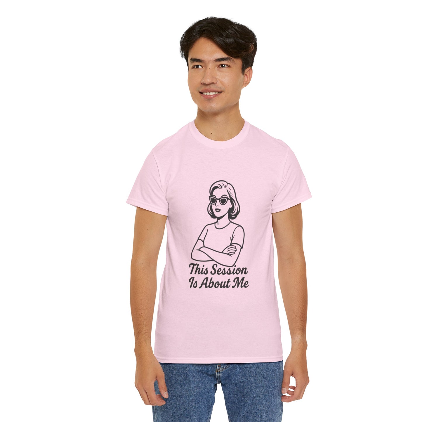Empowered Statement Tee - This Session Is About Me