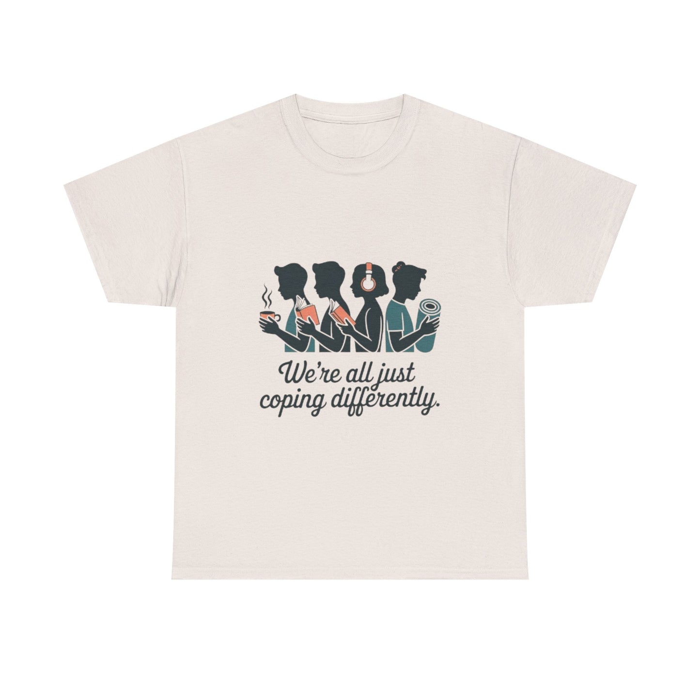 Coping Together Unisex Tee - Mental Health Awareness Apparel