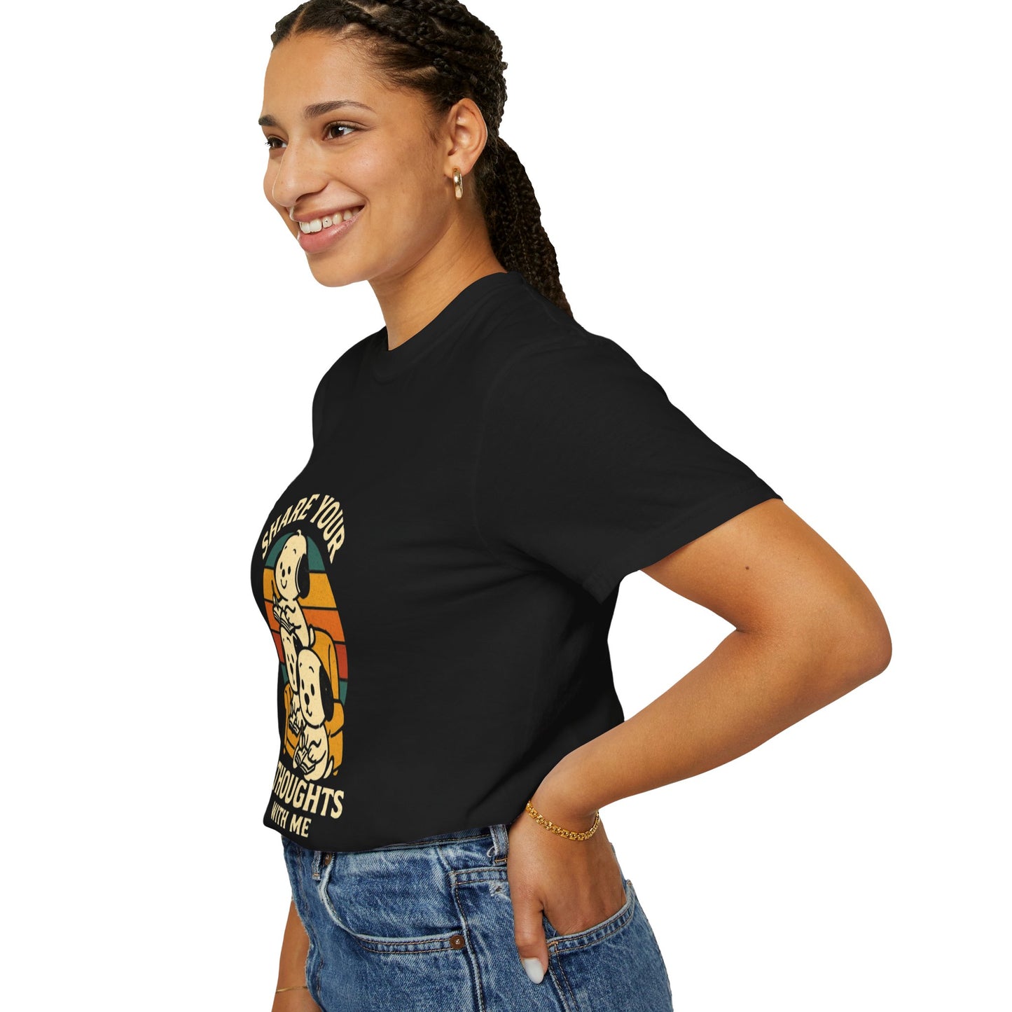 Unisex Garment-Dyed T-Shirt -Share Your Thoughts
