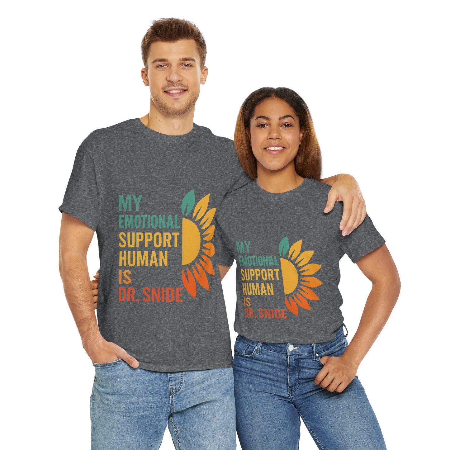 Emotional Support Unisex Tee | Heavy Cotton T-Shirt