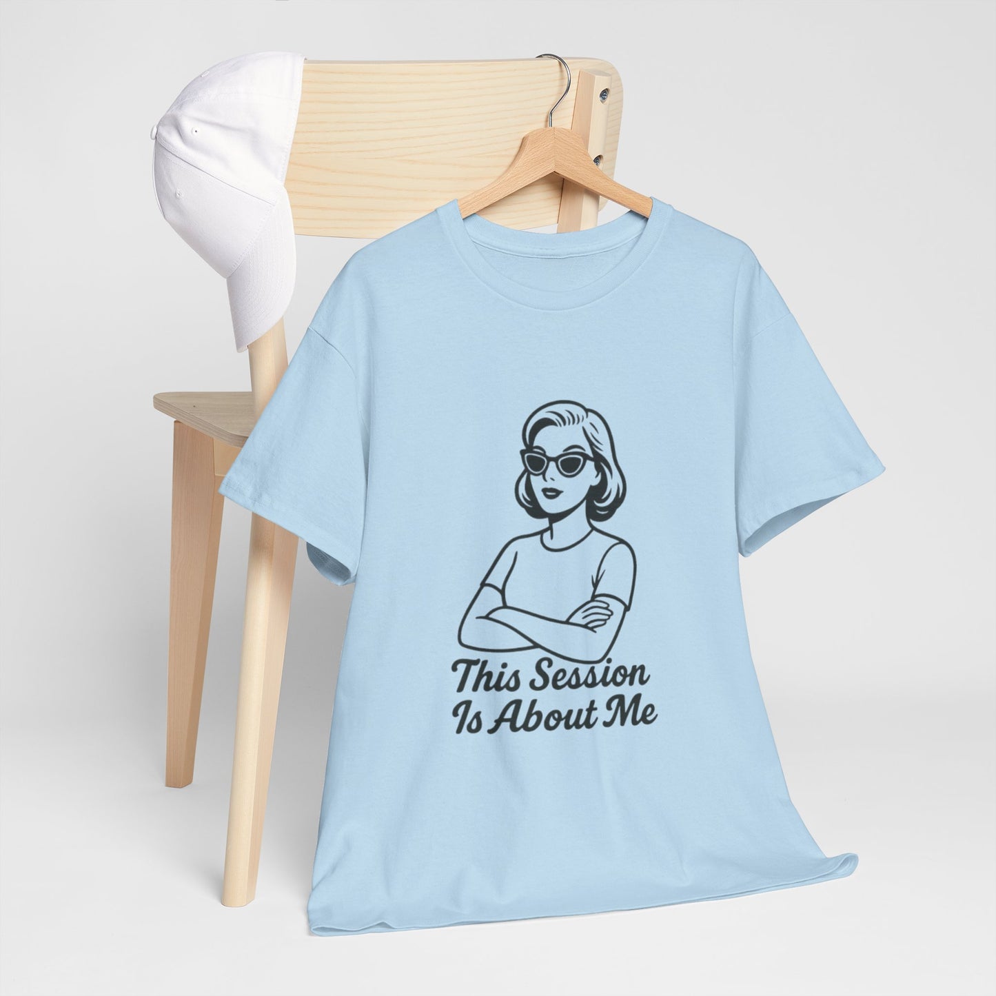 Empowered Statement Tee - This Session Is About Me