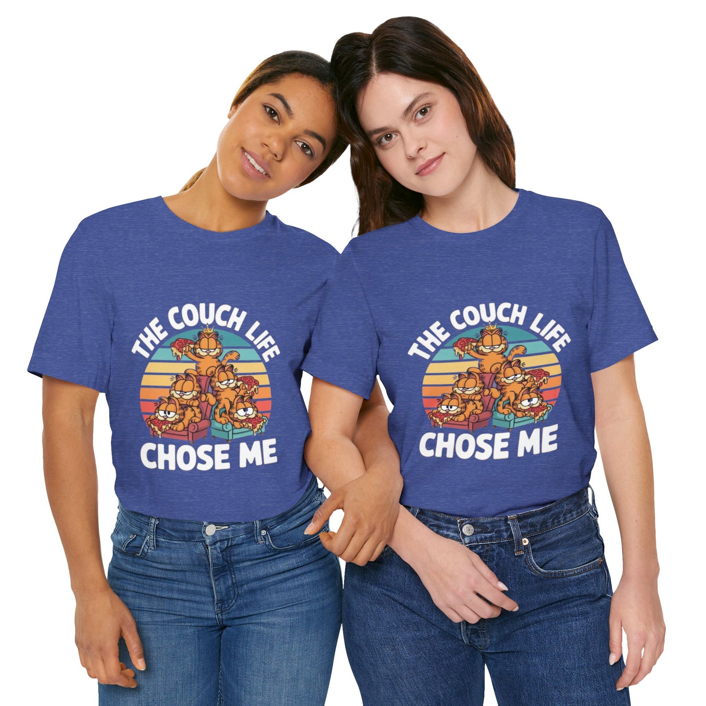 Vintage Unisex Tee - The Couch Life Chose Me