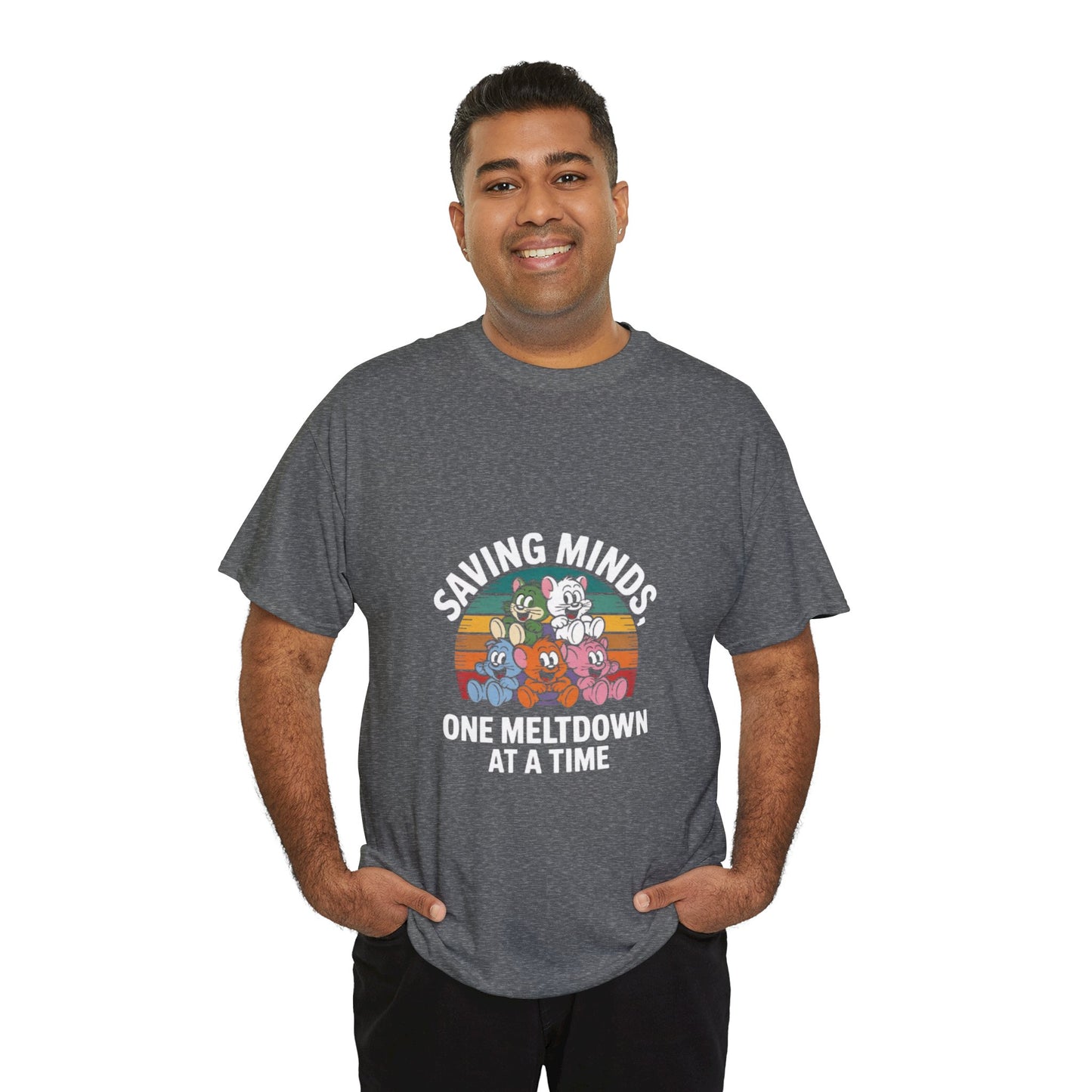 Unisex Heavy Cotton Tee - Saving Minds