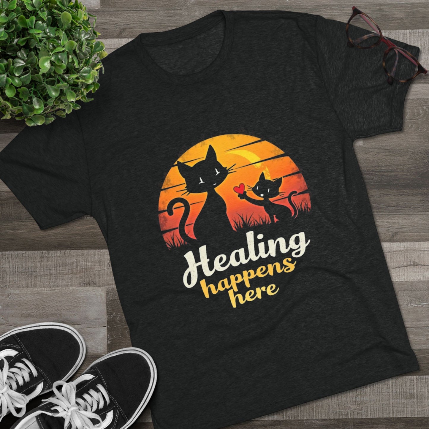 Unisex Crew Tee -Healing Happens Here