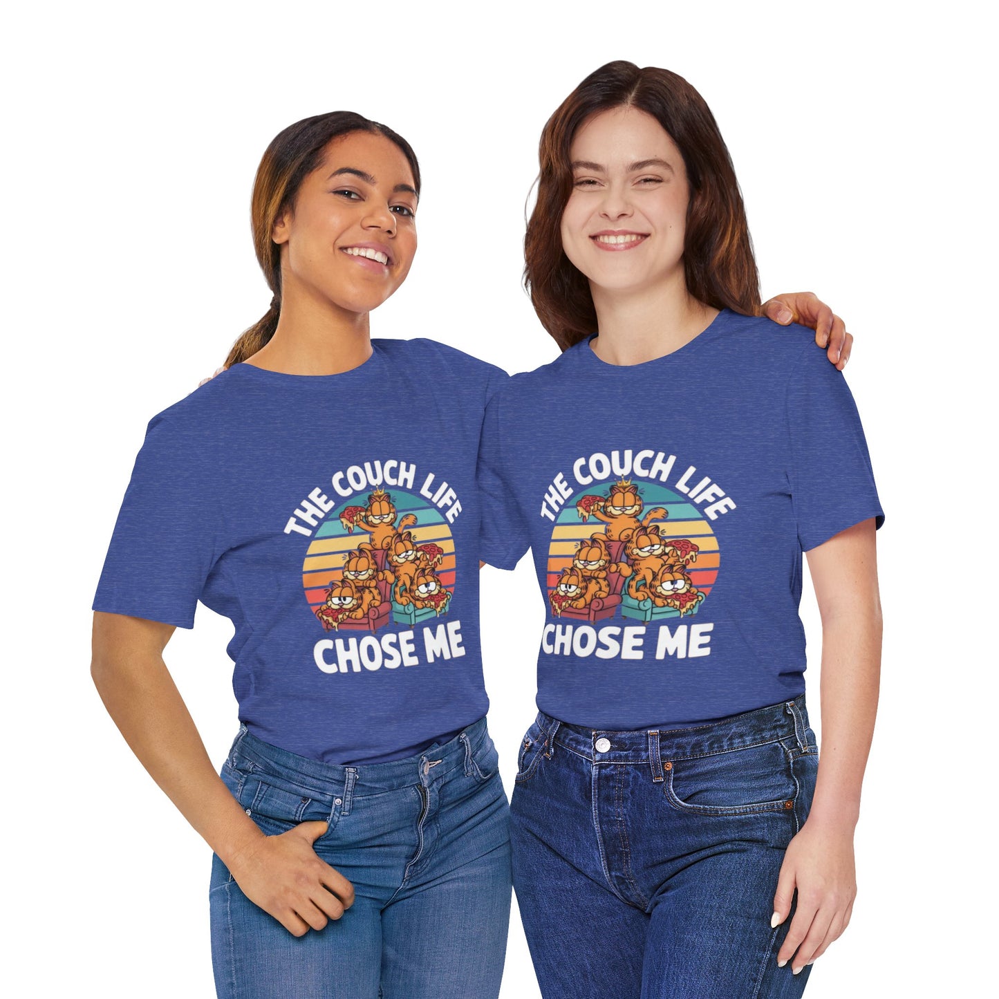 Vintage Unisex Tee - The Couch Life Chose Me