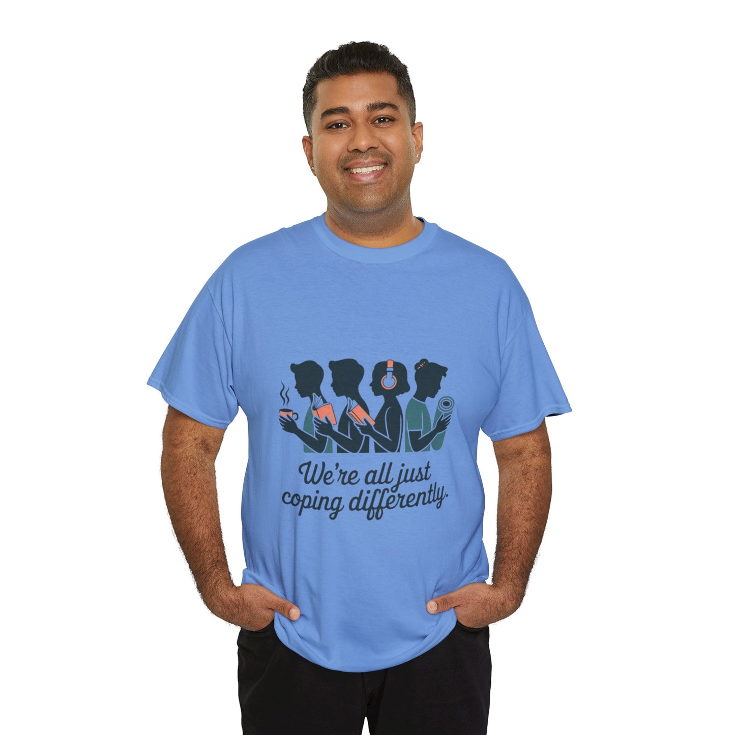 Coping Together Unisex Tee - Mental Health Awareness Apparel
