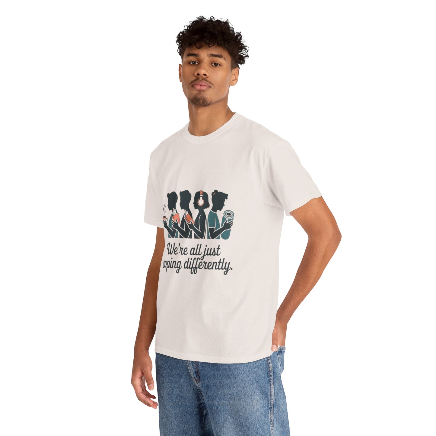 Coping Together Unisex Tee - Mental Health Awareness Apparel