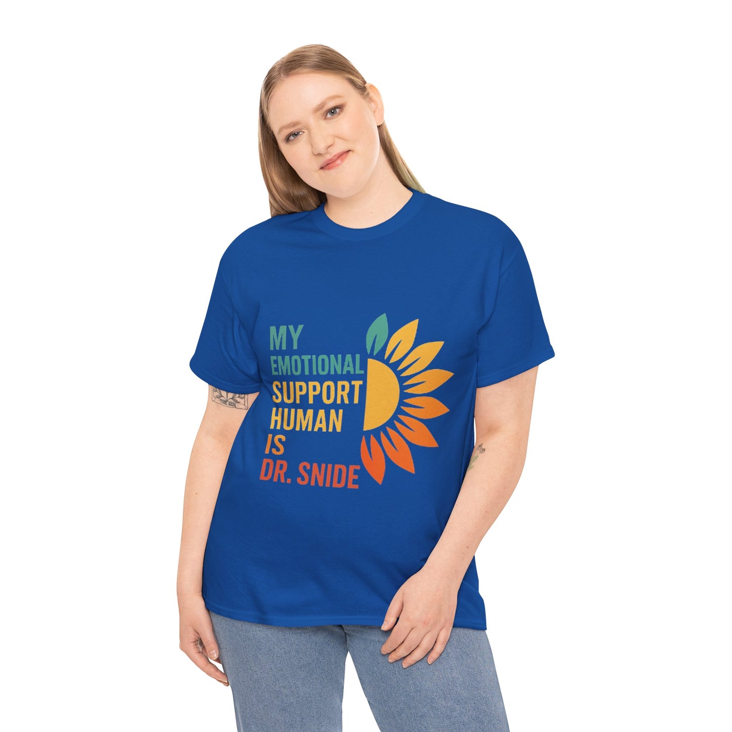 Emotional Support Unisex Tee | Heavy Cotton T-Shirt
