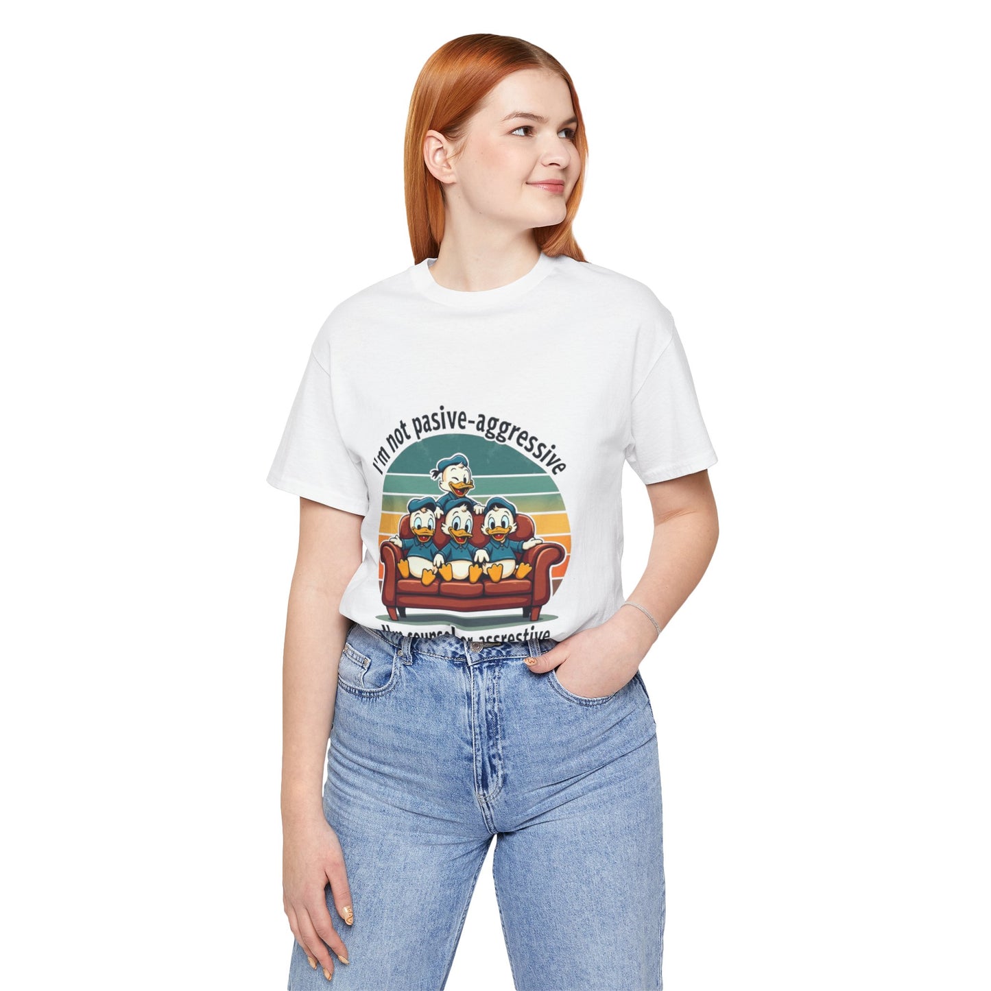 Unisex Jersey Short Sleeve T-Shirt -Funny Counsel-Assertive Tee