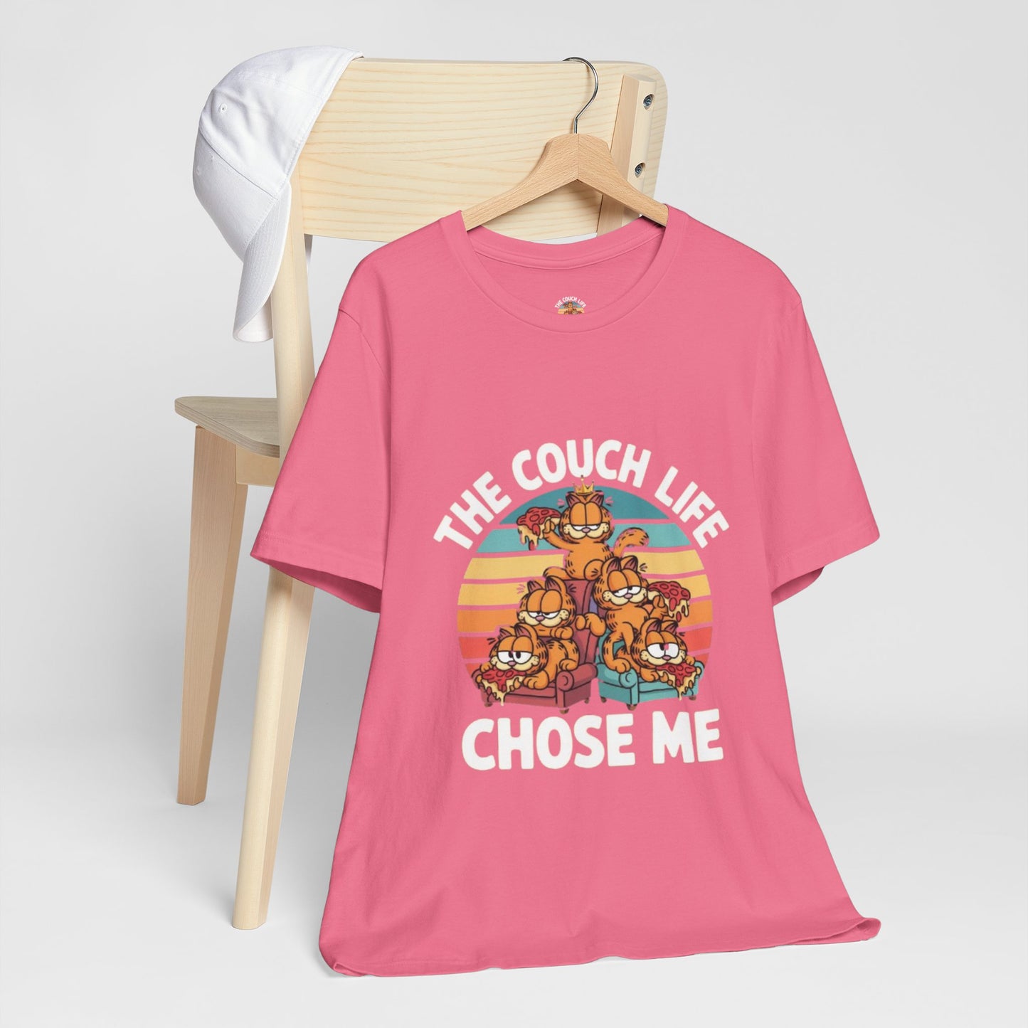 Vintage Unisex Tee - The Couch Life Chose Me