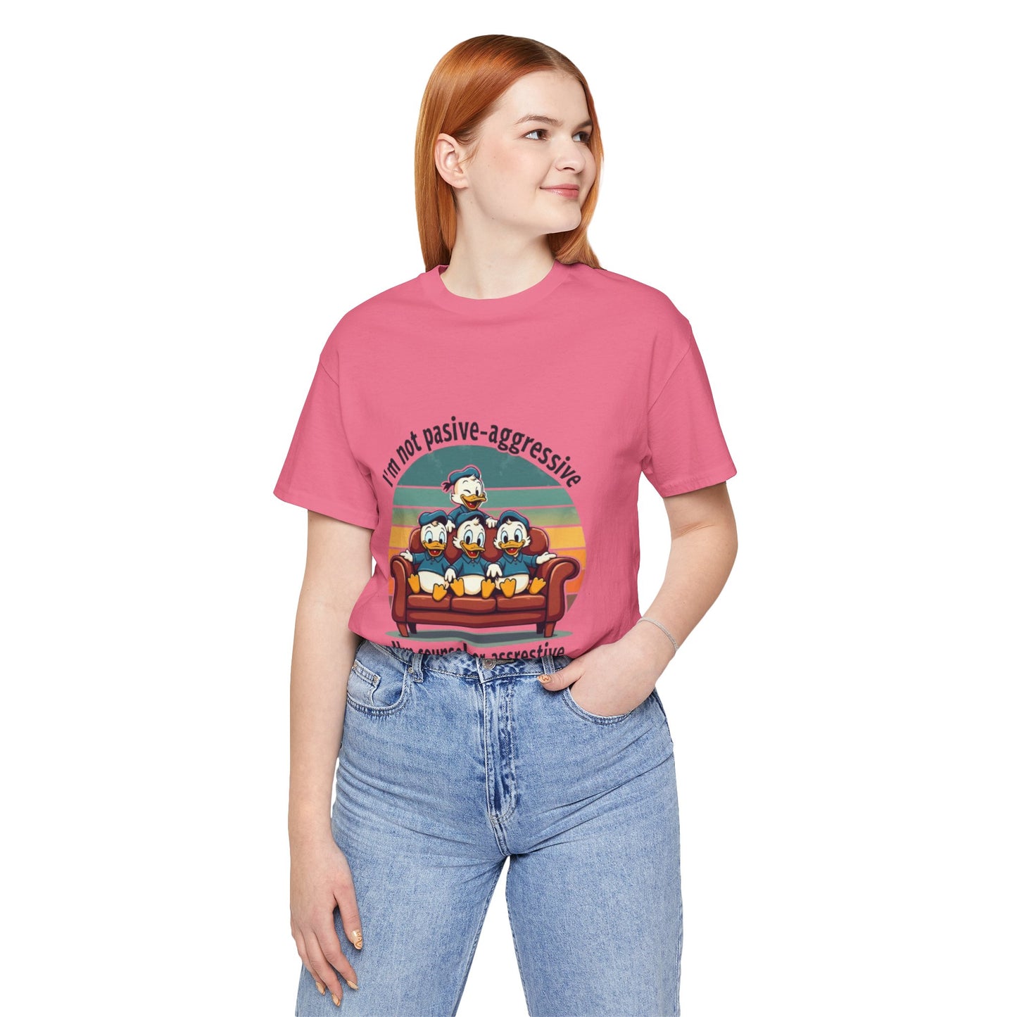 Unisex Jersey Short Sleeve T-Shirt -Funny Counsel-Assertive Tee