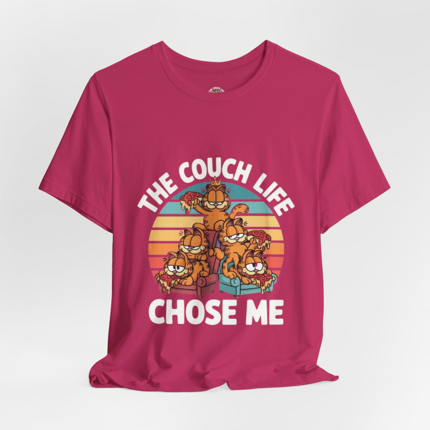 Vintage Unisex Tee - The Couch Life Chose Me