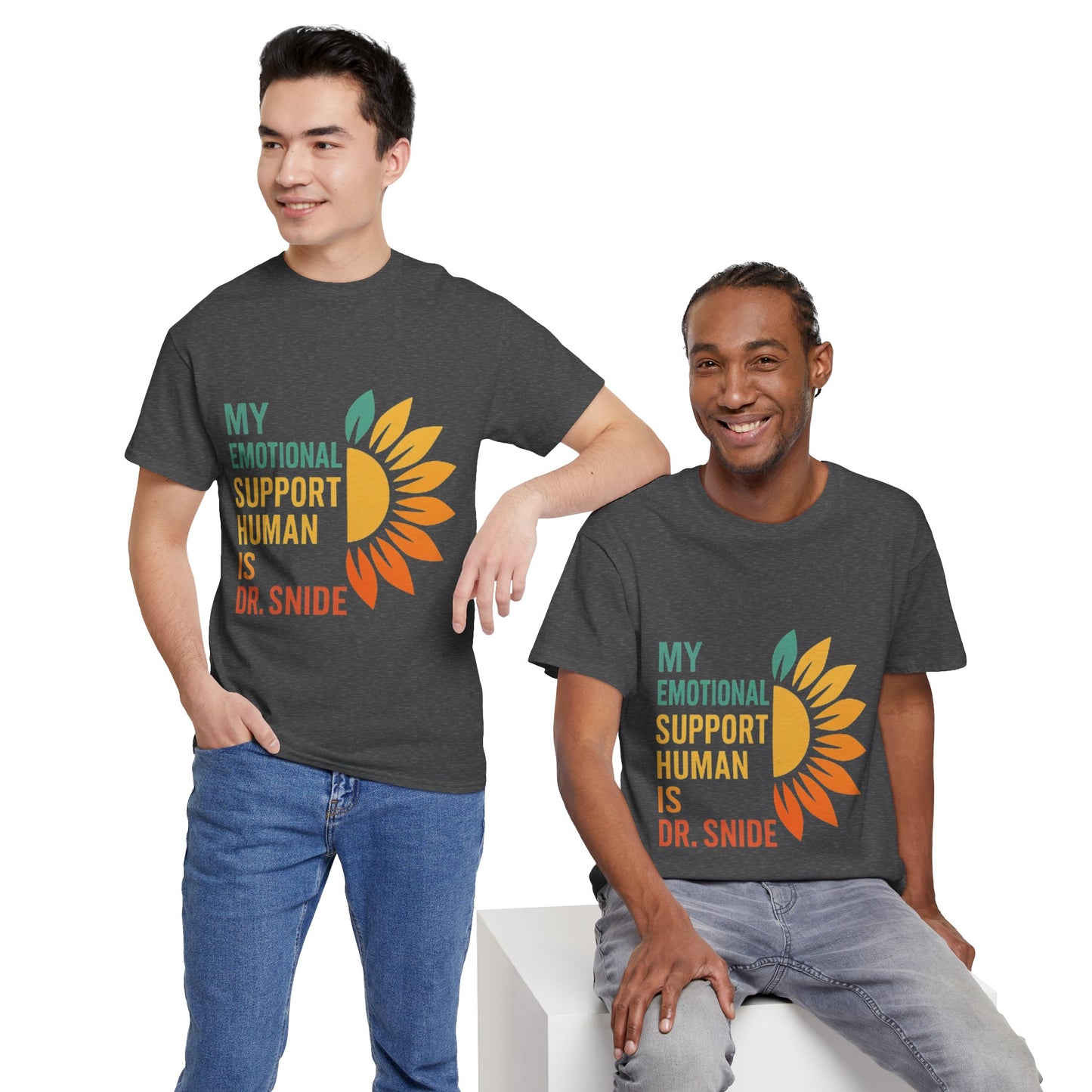 Emotional Support Unisex Tee | Heavy Cotton T-Shirt