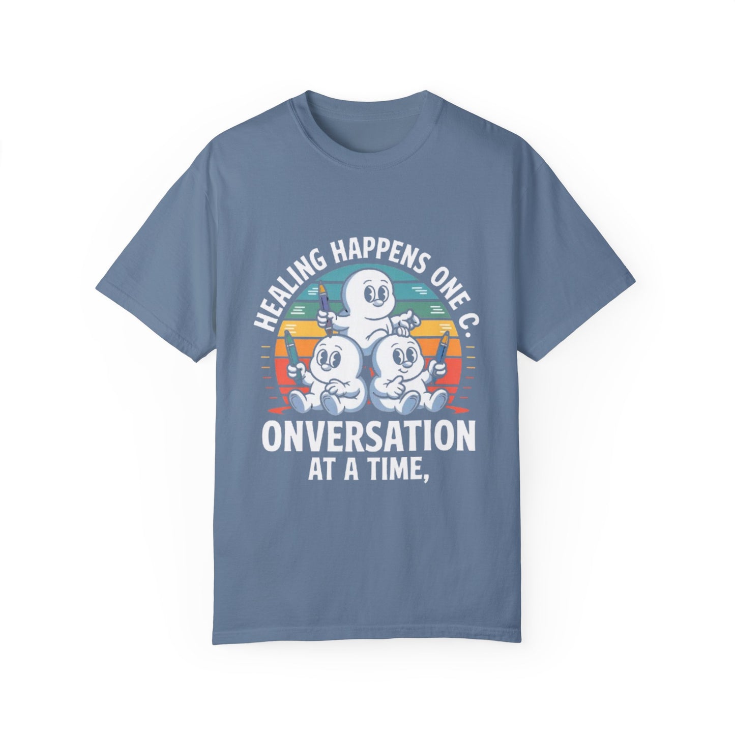 Unisex Garment-Dyed T-shirt - Healing Happens