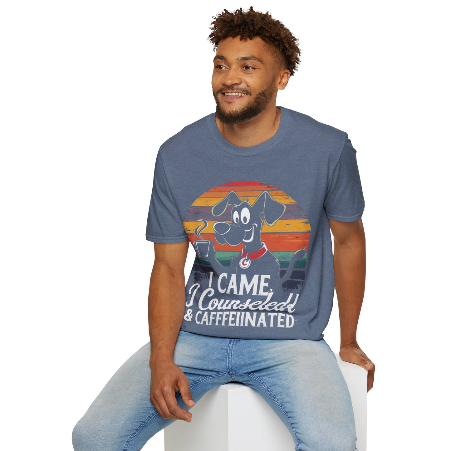 Fun Counselor T-Shirt -I Came I Counseled