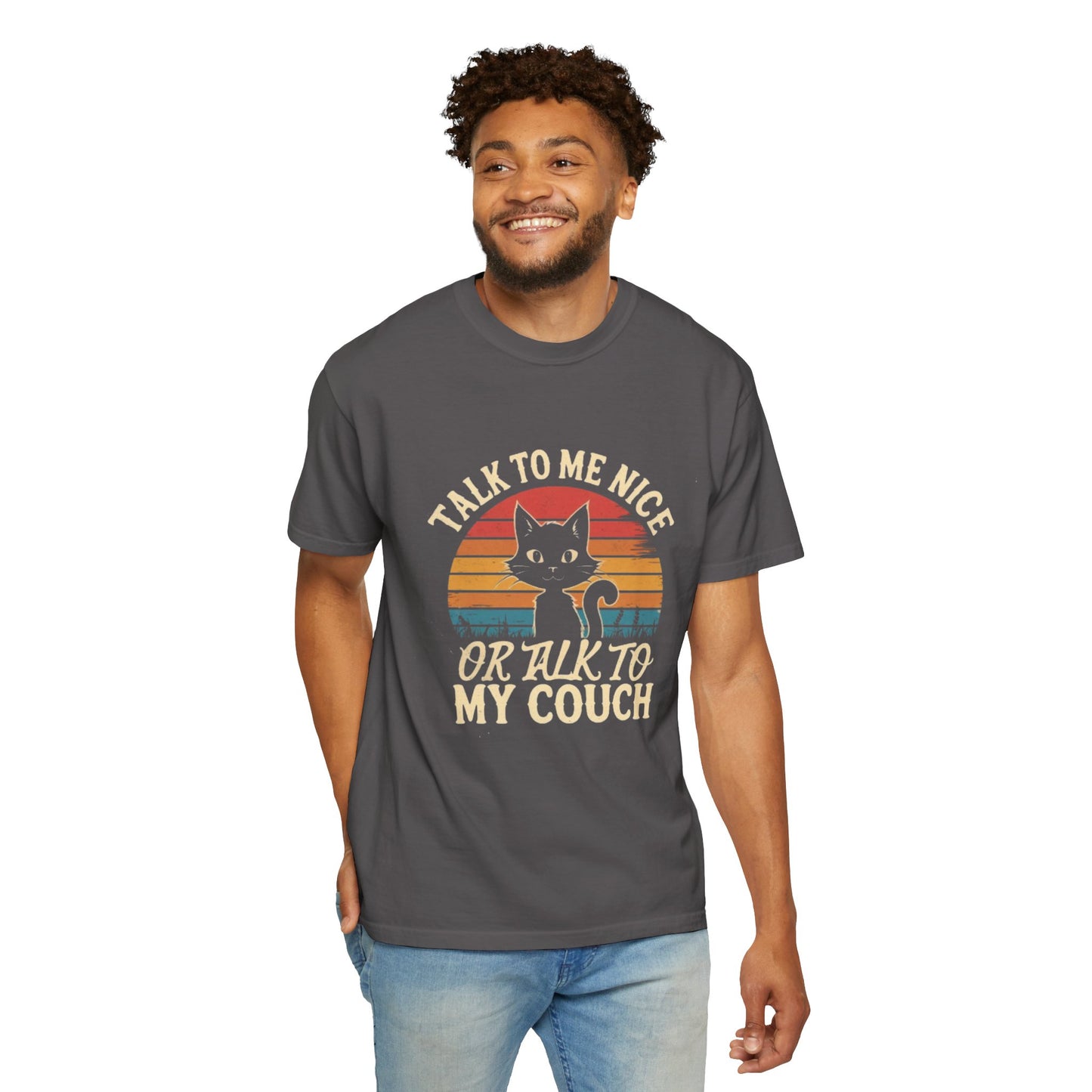 T-Shirt -Retro Cat Counsellor